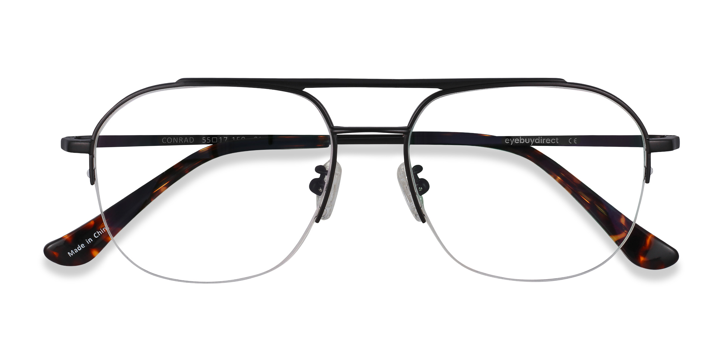 Noir Conrad -  Titanium Lunettes de vue