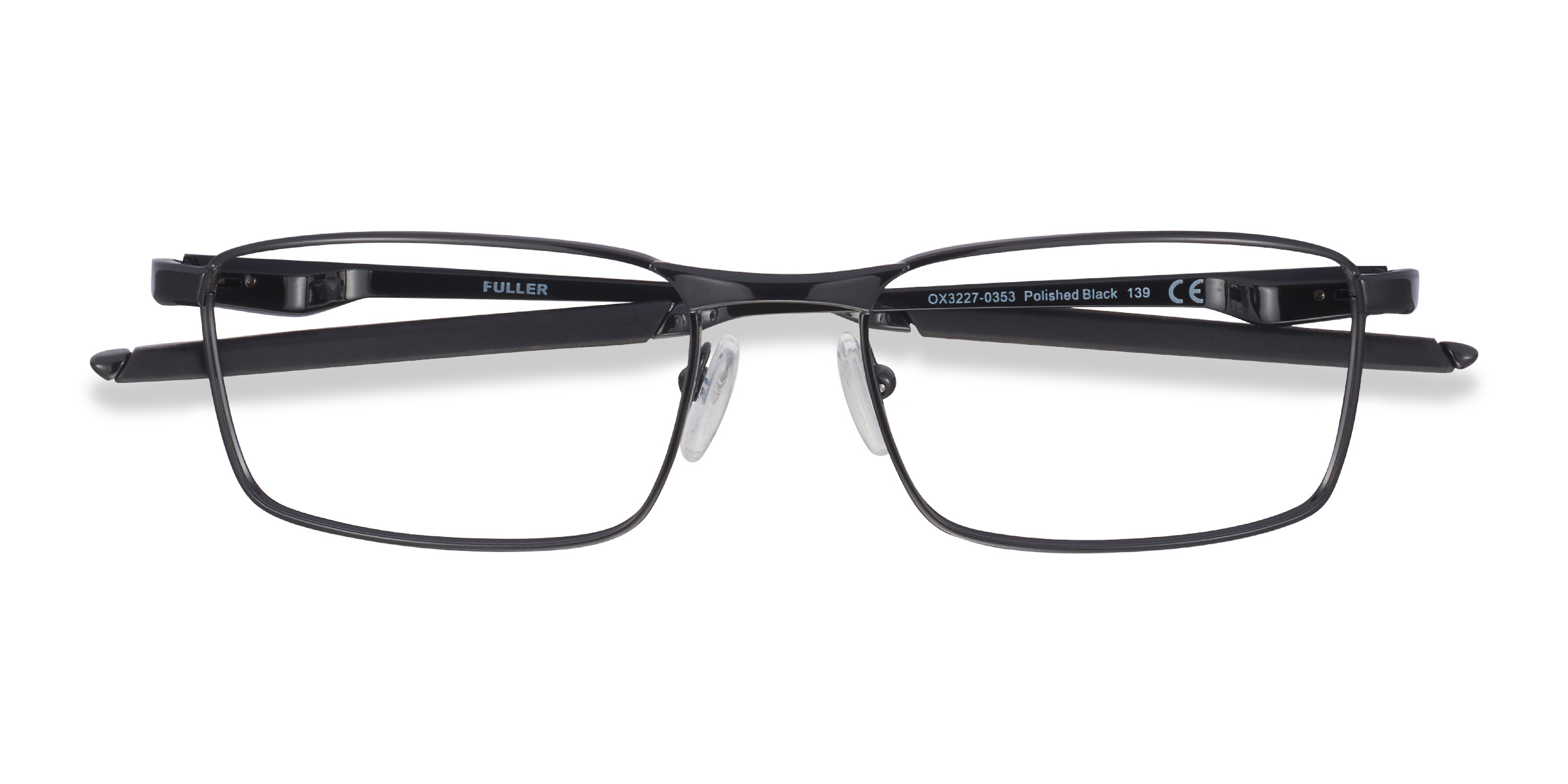 Polished Black Oakley Fuller -  Métal Lunettes de vue