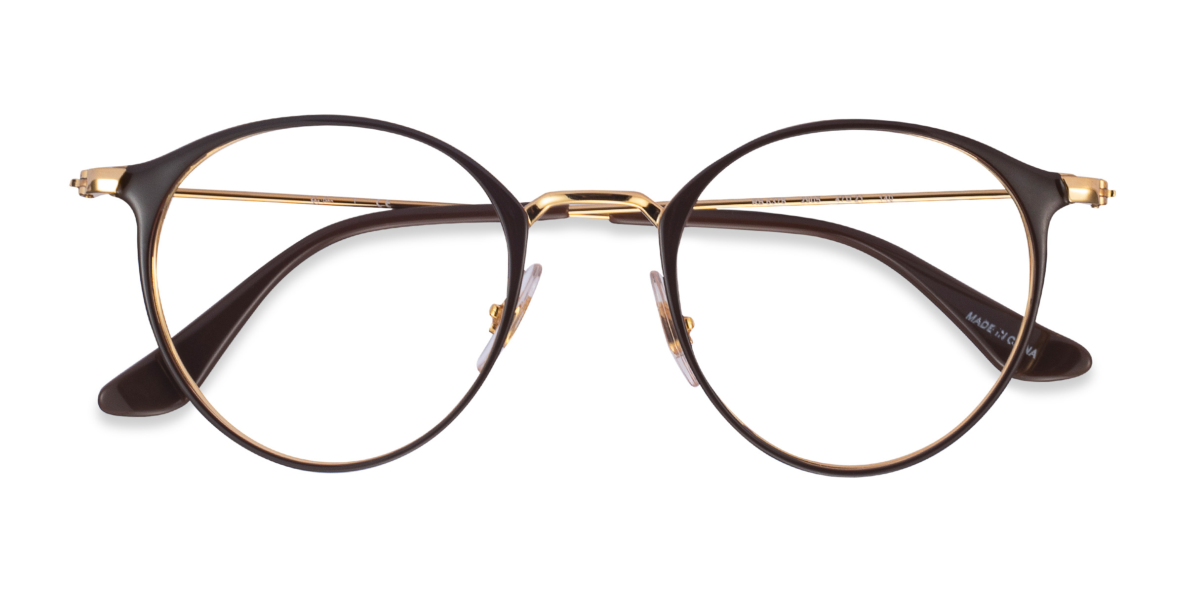 Brown Gold Ray-Ban RB6378 -  Métal Lunettes de vue