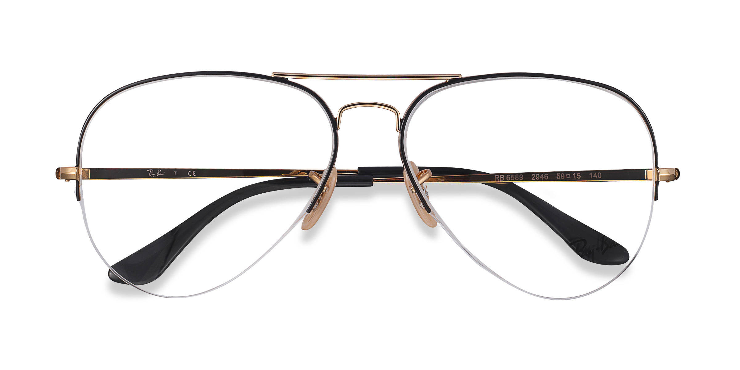 Black Gold Ray-Ban RB6589 -  Métal Lunettes de vue