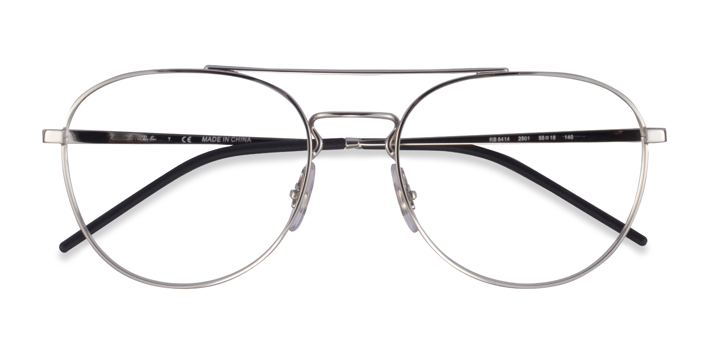 Silver Ray-Ban RB6414 -  Metal Eyeglasses