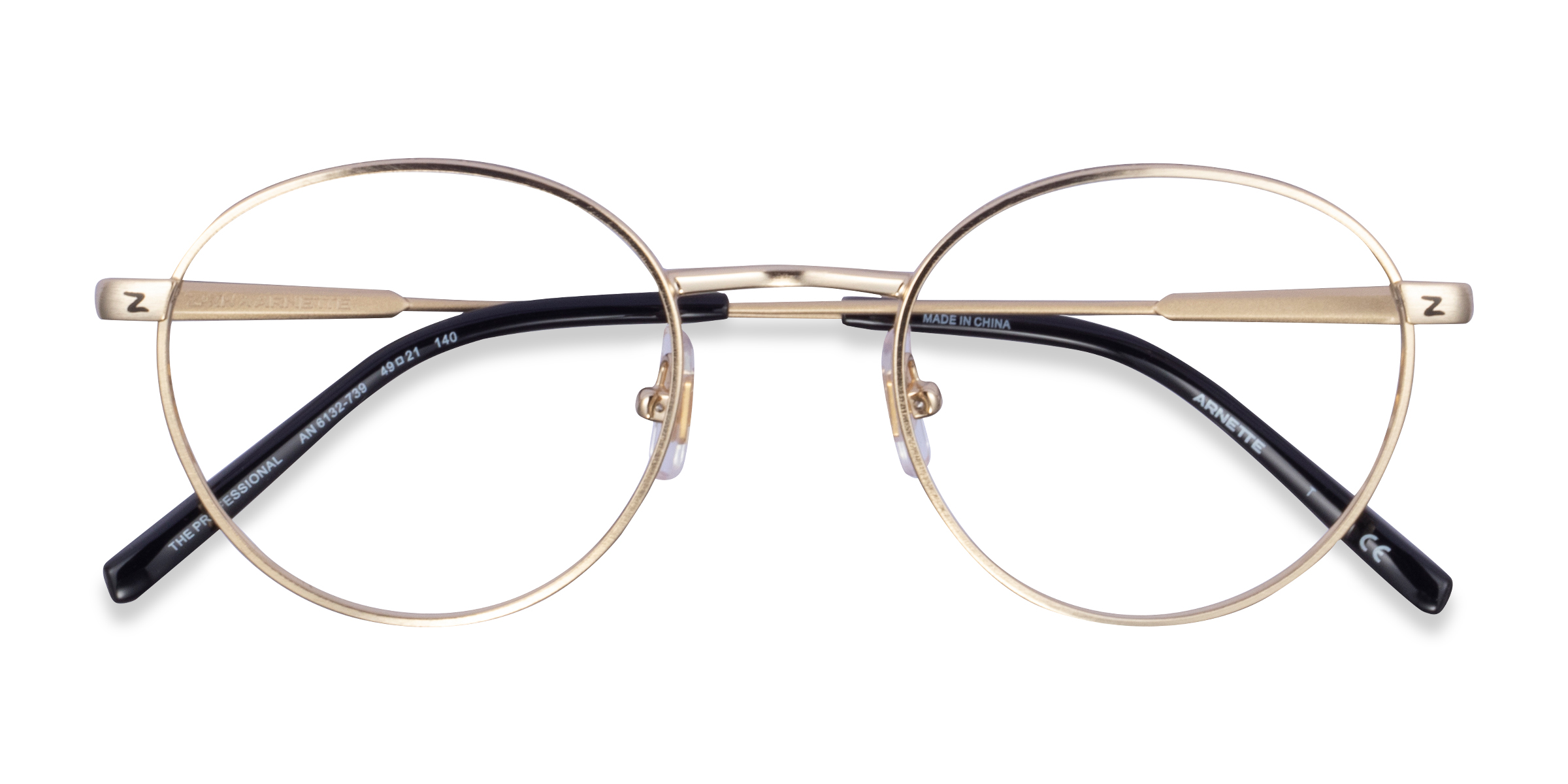 Brushed Light Gold ARNETTE AN6132 The Professional -  Métal Lunettes de vue