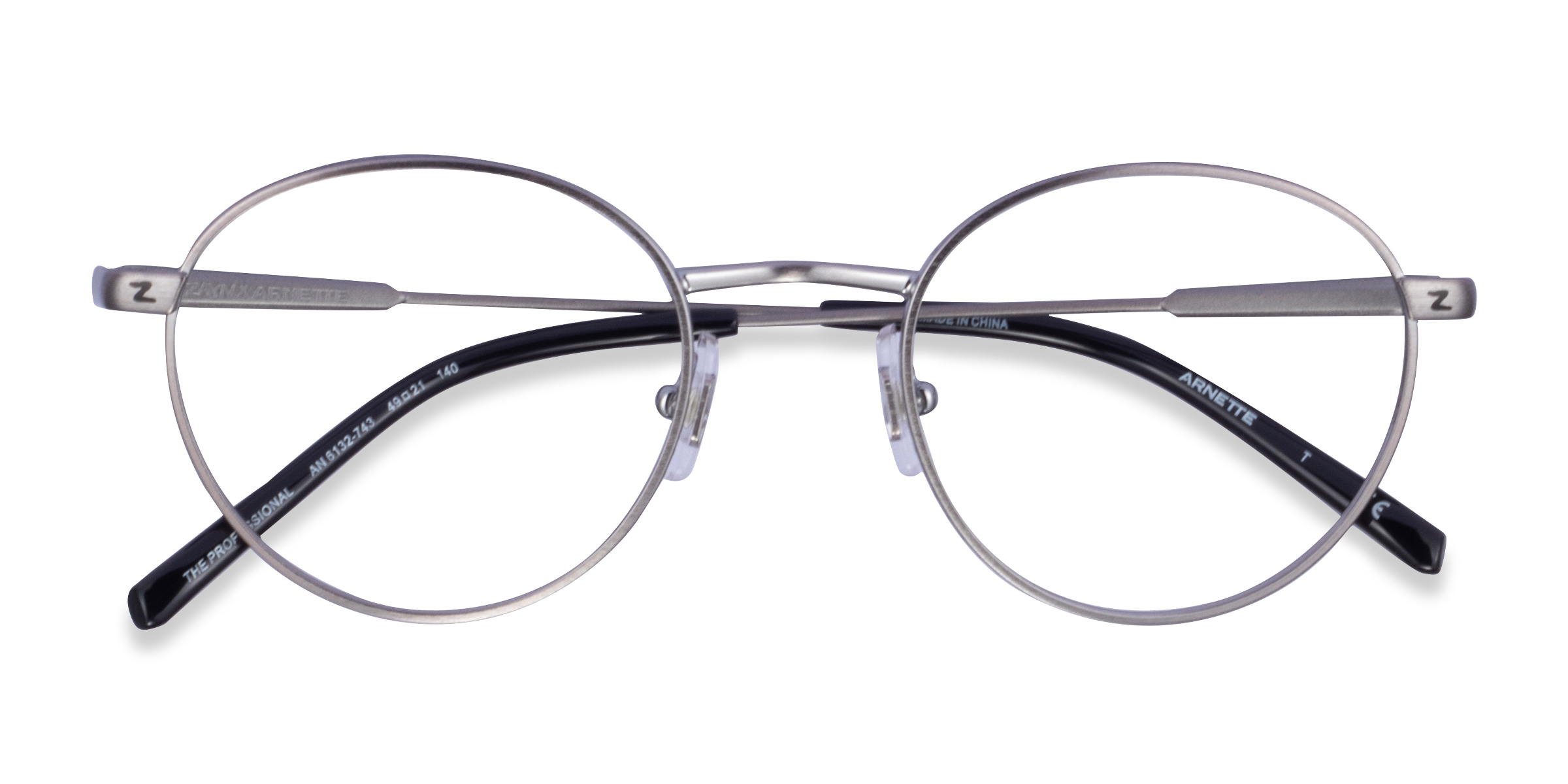 Brushed Gunmetal ARNETTE AN6132 The Professional -  Métal Lunettes de vue