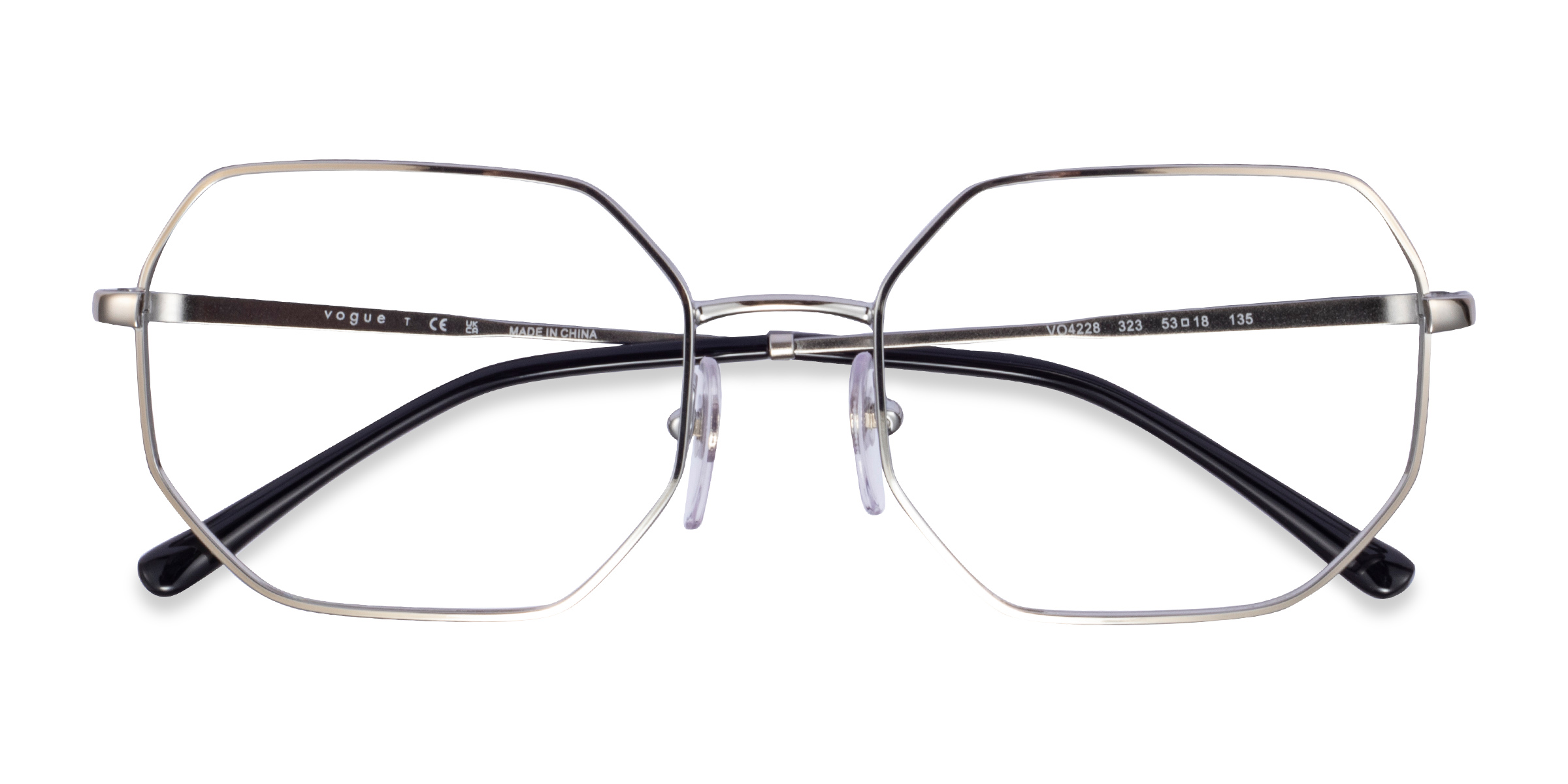 Argenté Vogue Eyewear VO4228 - Métal Lunettes de vue