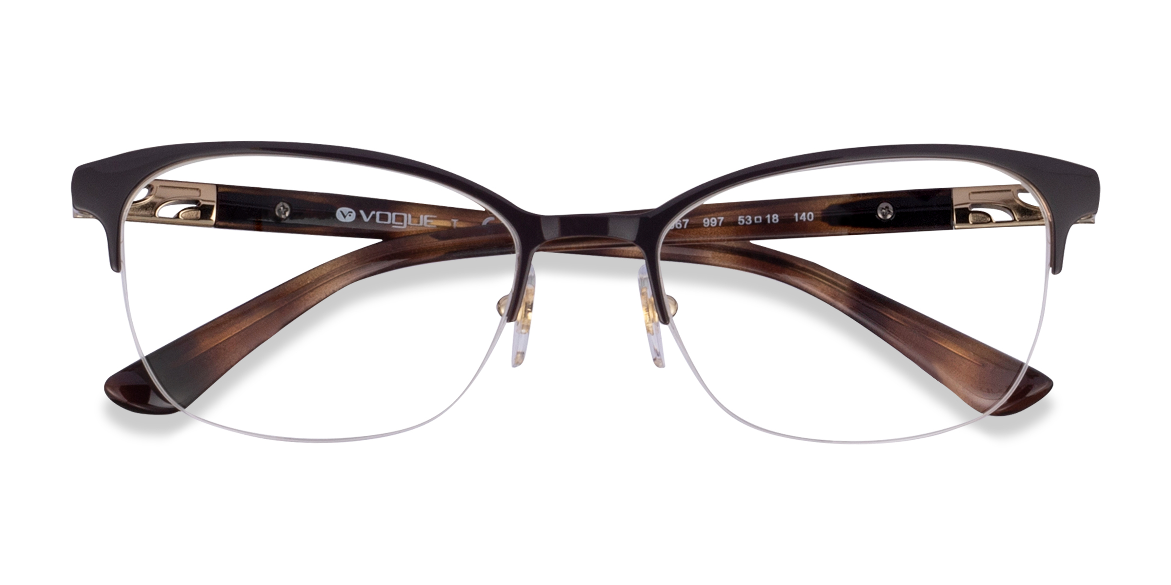 Brun Vogue Eyewear VO4067 -  Métal Lunettes de vue