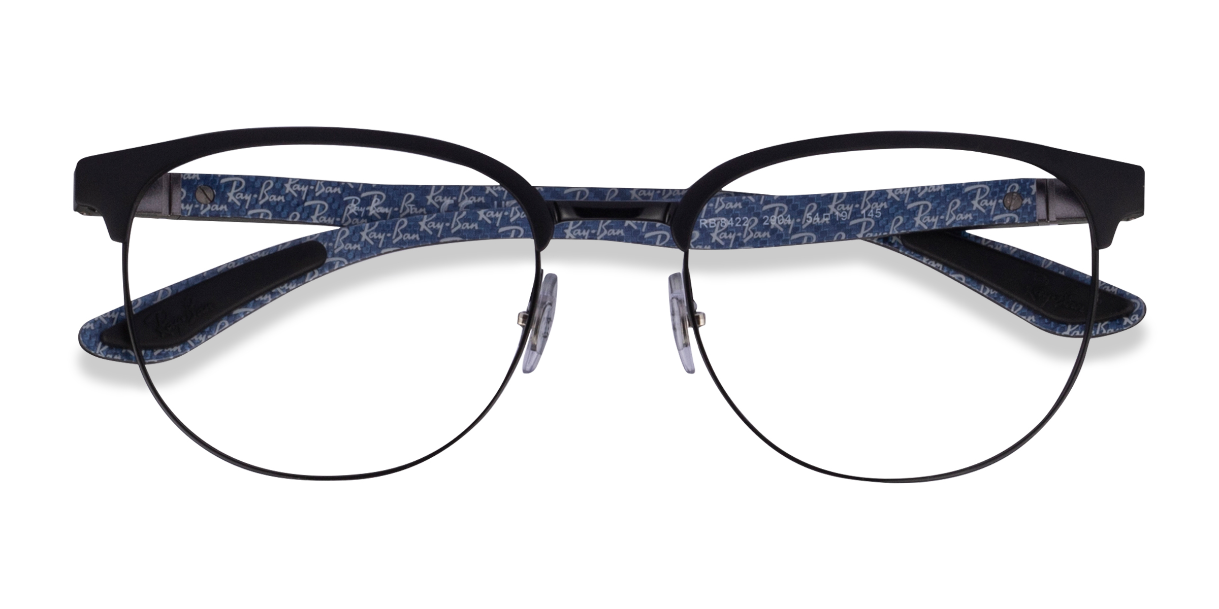 Matte Black Ray-Ban RB8422 -  Métal Lunettes de vue