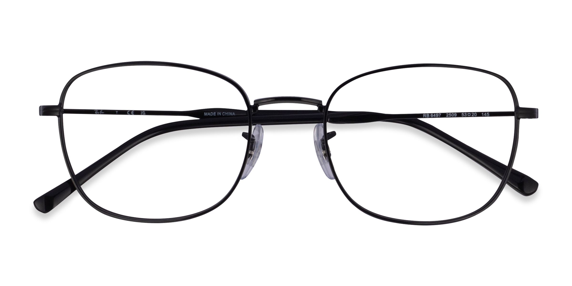 Black Ray-Ban RB6497 -  Metal Eyeglasses