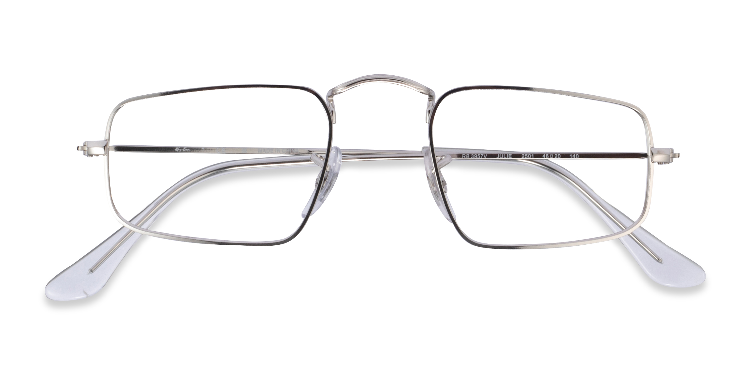 Silver Ray-Ban RB3957V Julie -  Metal Eyeglasses