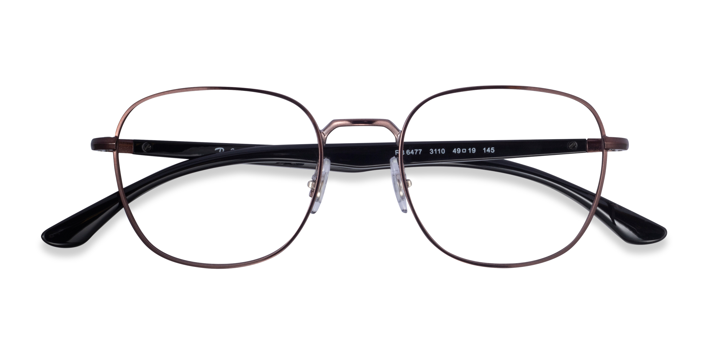 Brun Ray-Ban RB6477 -  Métal Lunettes de vue