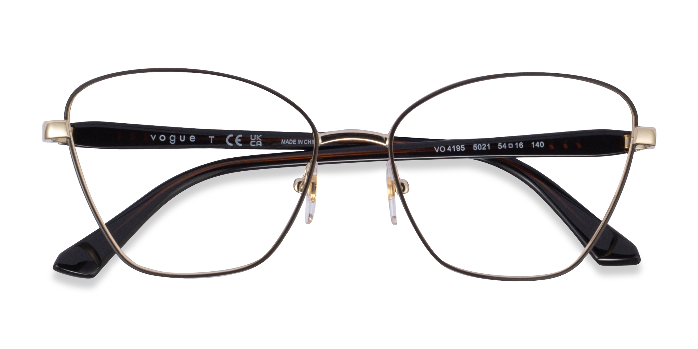 Brown Pale Gold Vogue Eyewear VO4195 -  Métal Lunettes de vue