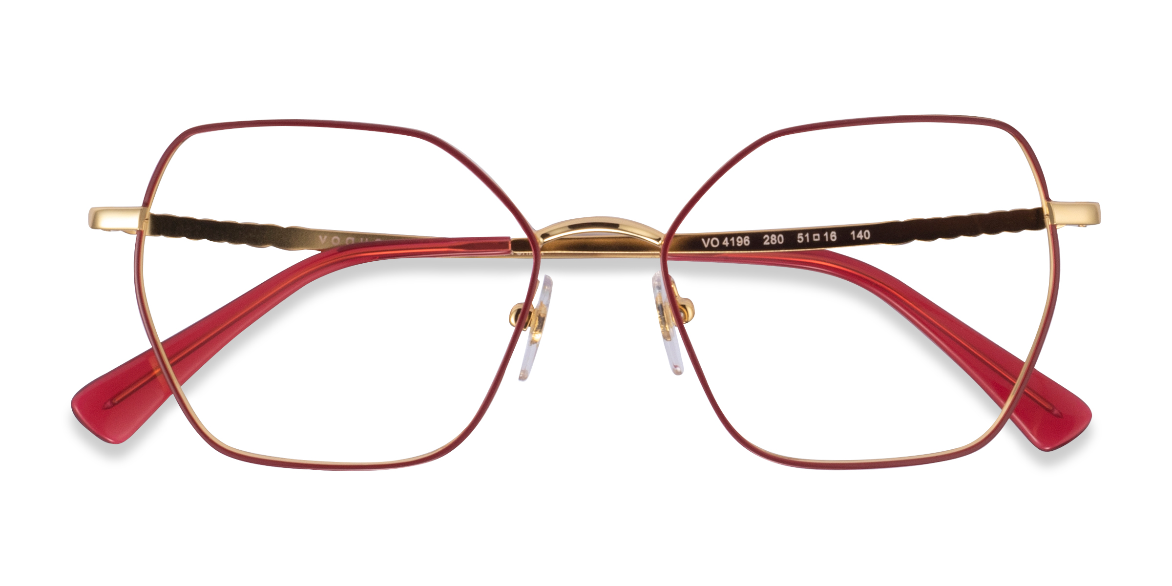 Top Red Gold Vogue Eyewear VO4196 -  Métal Lunettes de vue