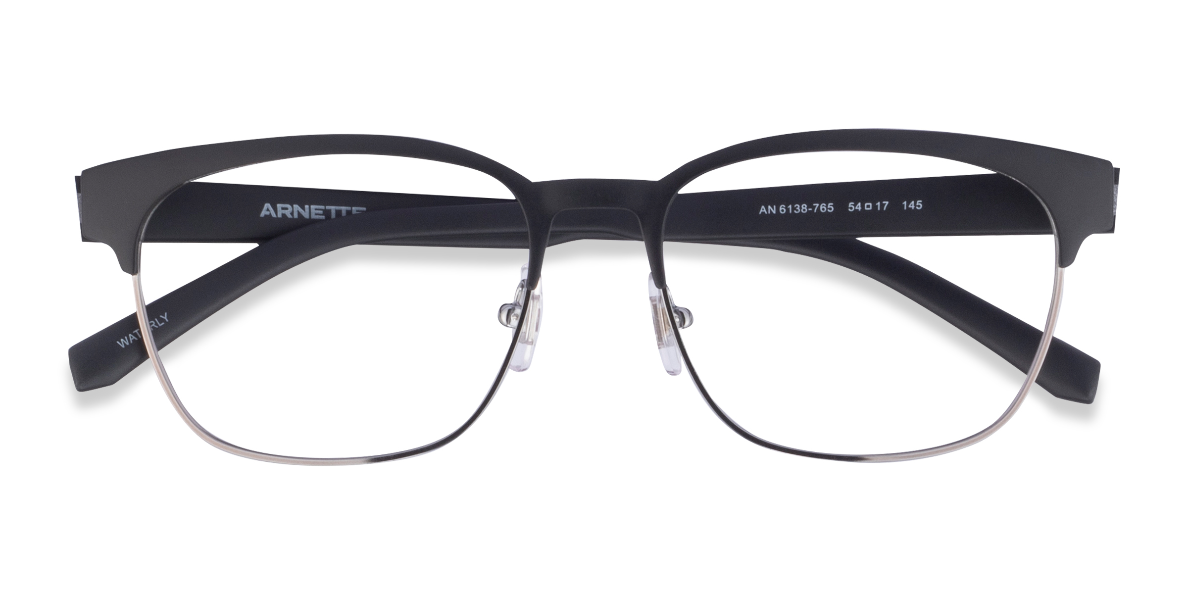 Matte Black ARNETTE Waterly -  Metal Eyeglasses