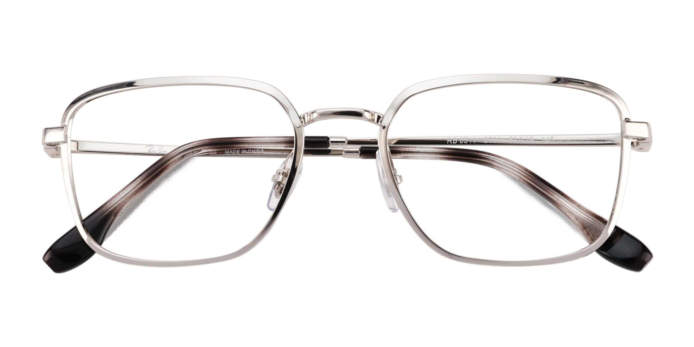 Silver Ray-Ban RB6511 -  Metal Eyeglasses