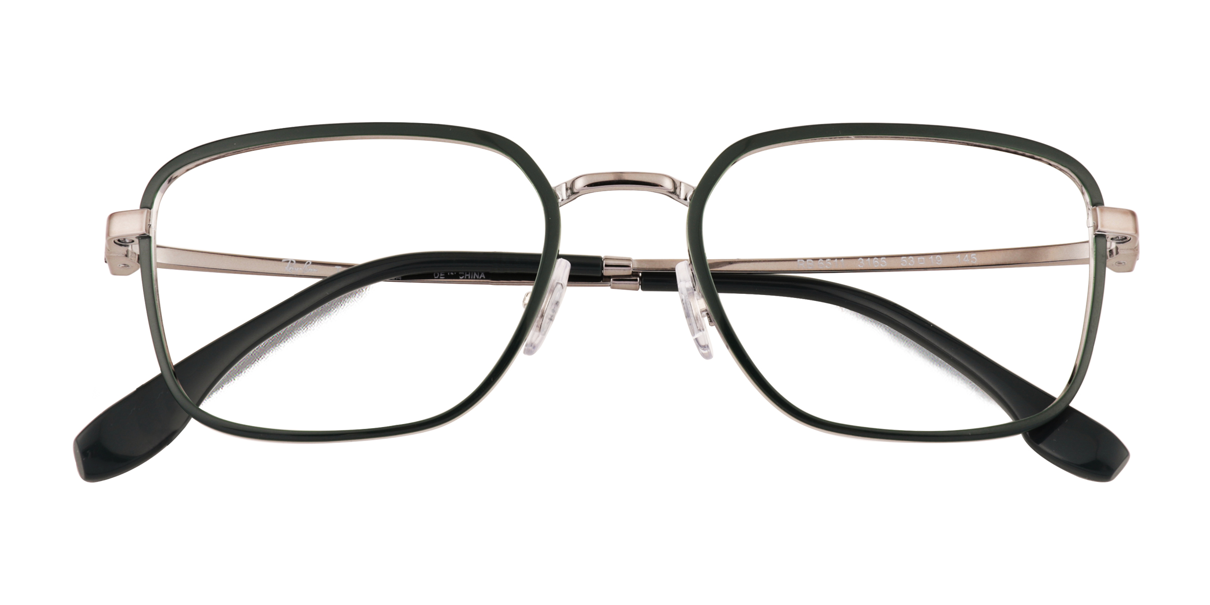Green Gunmetal Ray-Ban RB6511 -  Metal Eyeglasses