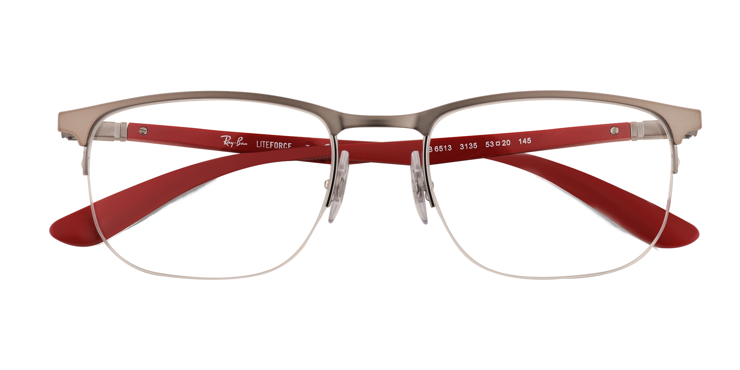 Matte Gunmetal Ray-Ban RB6513 -  Metal Eyeglasses