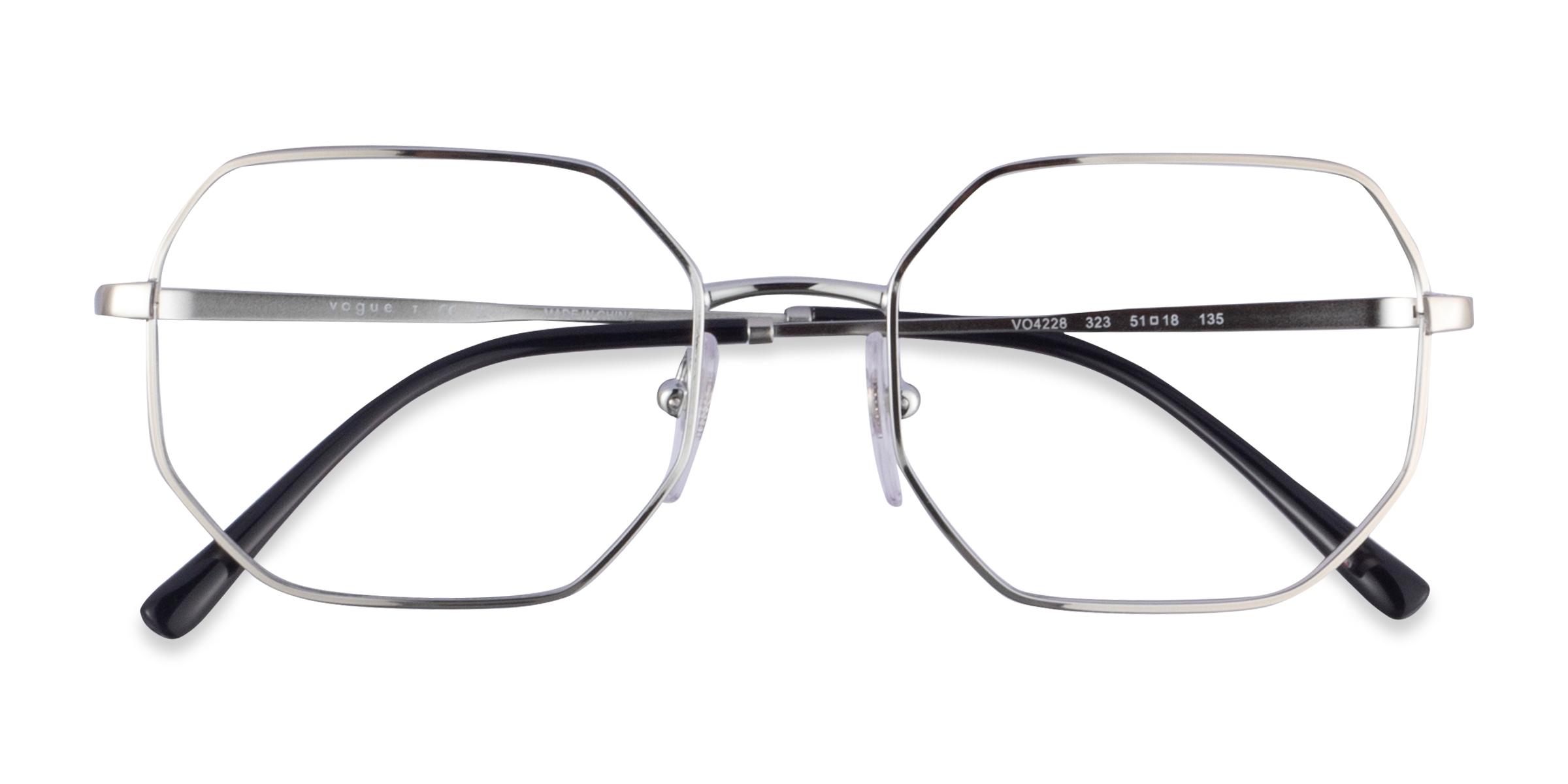 Argenté Vogue Eyewear VO4228 -  Métal Lunettes de vue