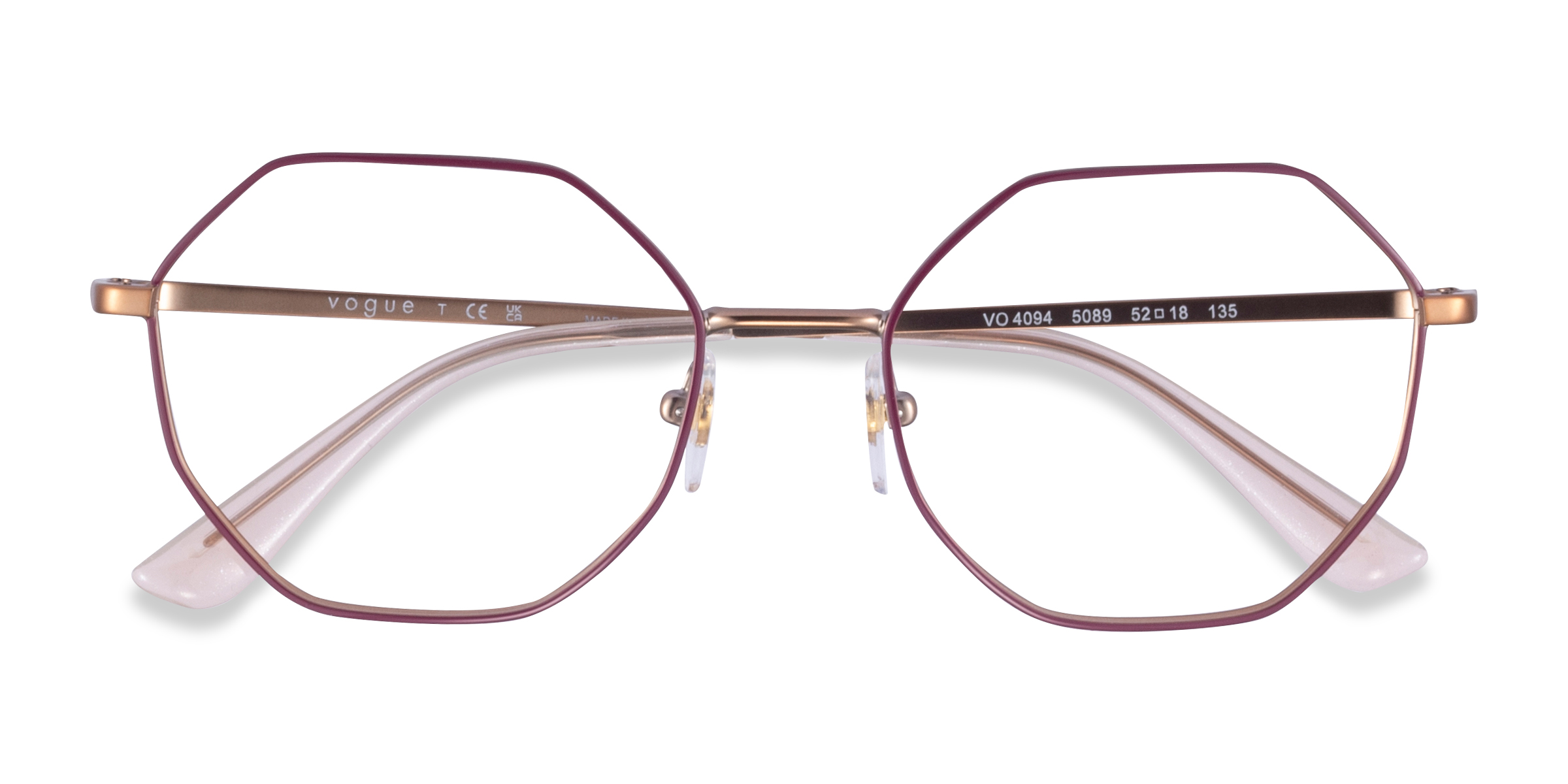 Purple Gold Vogue Eyewear VO4094 -  Metal Eyeglasses