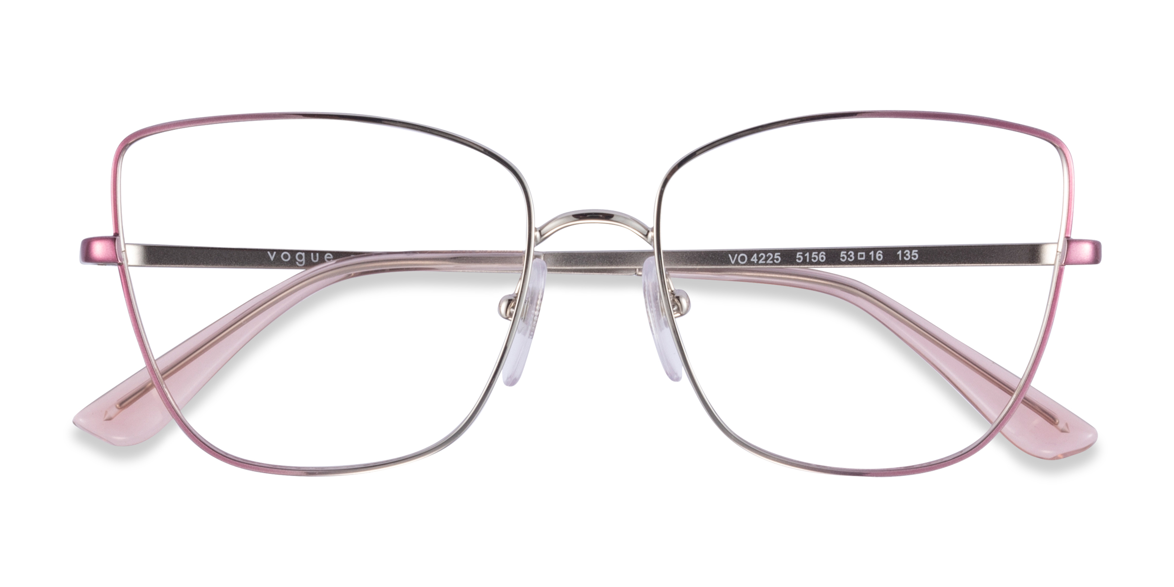 Pink Silver Vogue Eyewear VO4225 -  Metal Eyeglasses