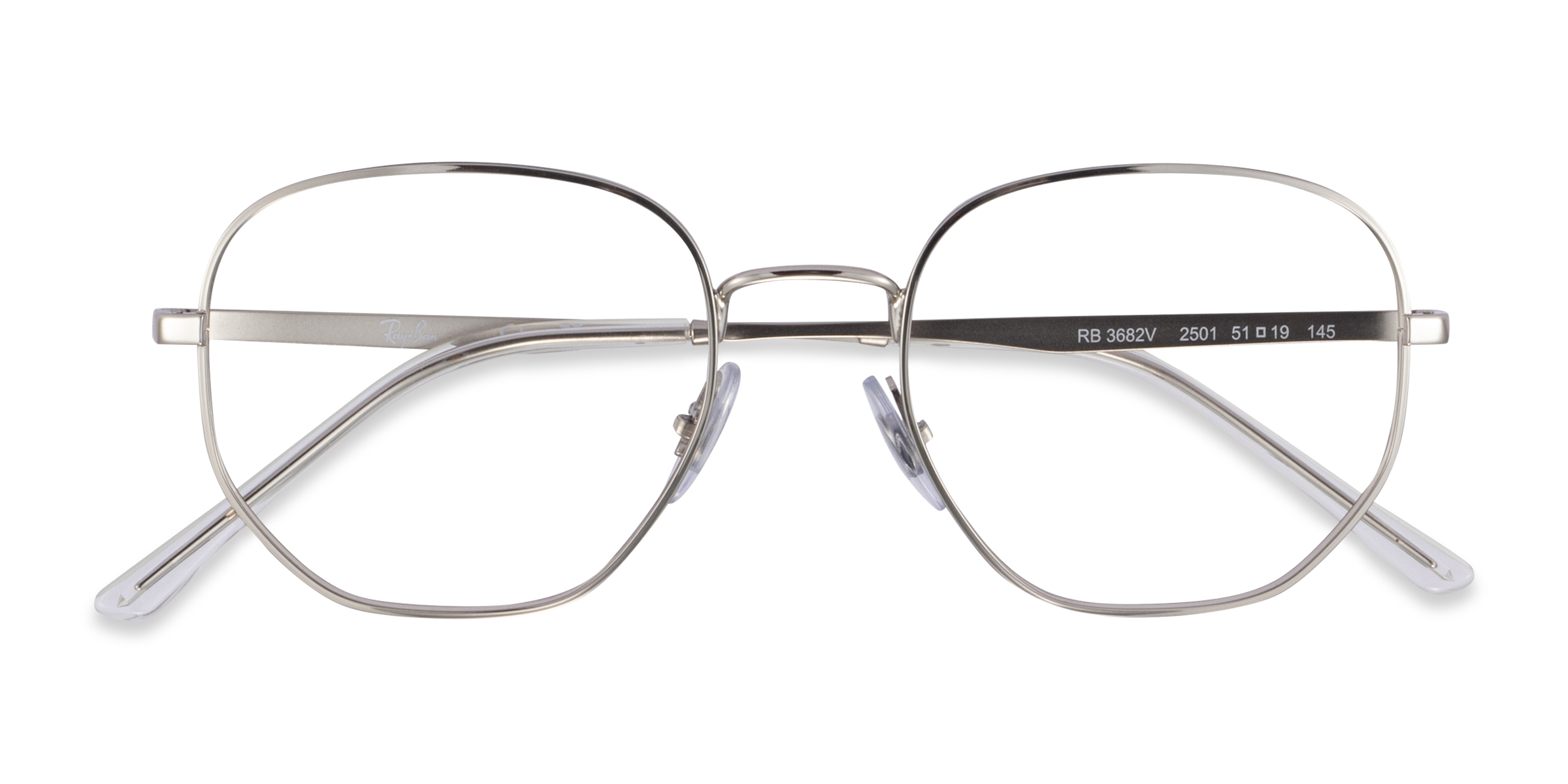 Silver Ray-Ban RB3682V -  Metal Eyeglasses