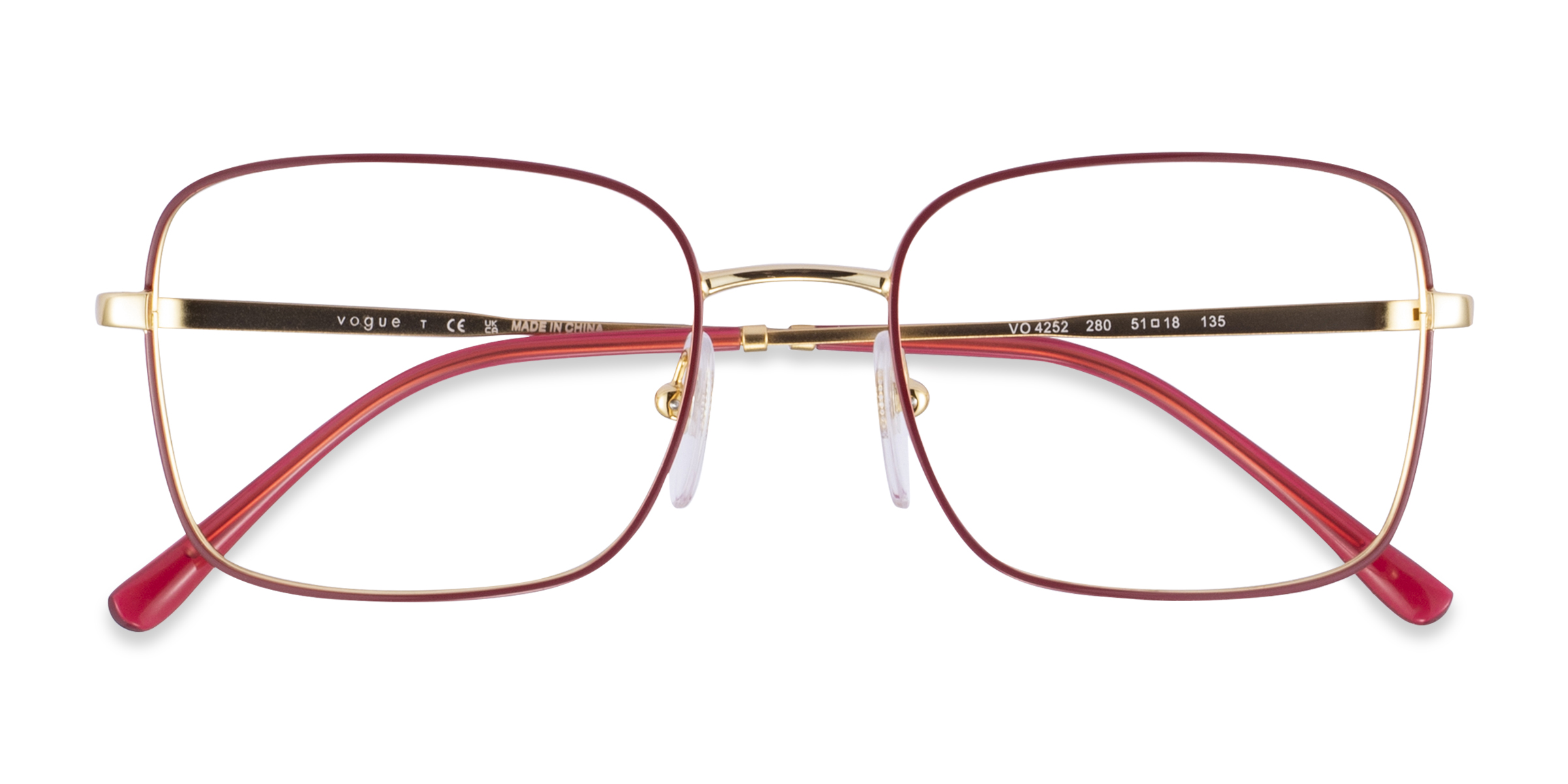 Red Gold Vogue Eyewear VO4252 -  Métal Lunettes de vue