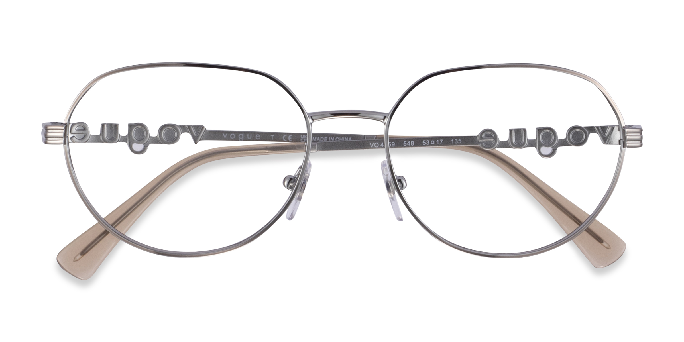 Argenté Vogue Eyewear VO4259 -  Métal Lunettes de vue