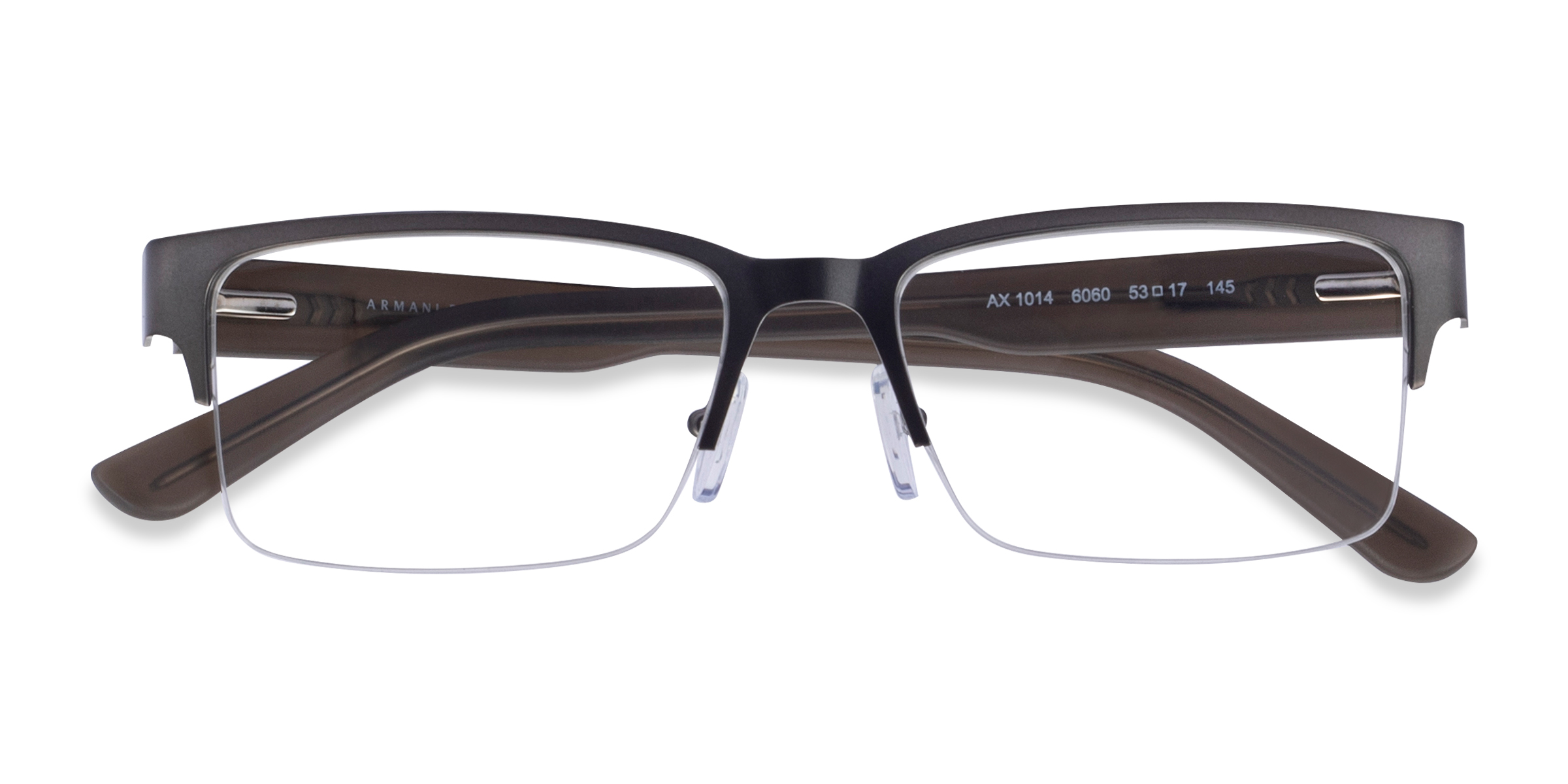 Matte Gunmetal Armani Exchange AX1014 -  Métal Lunettes de vue