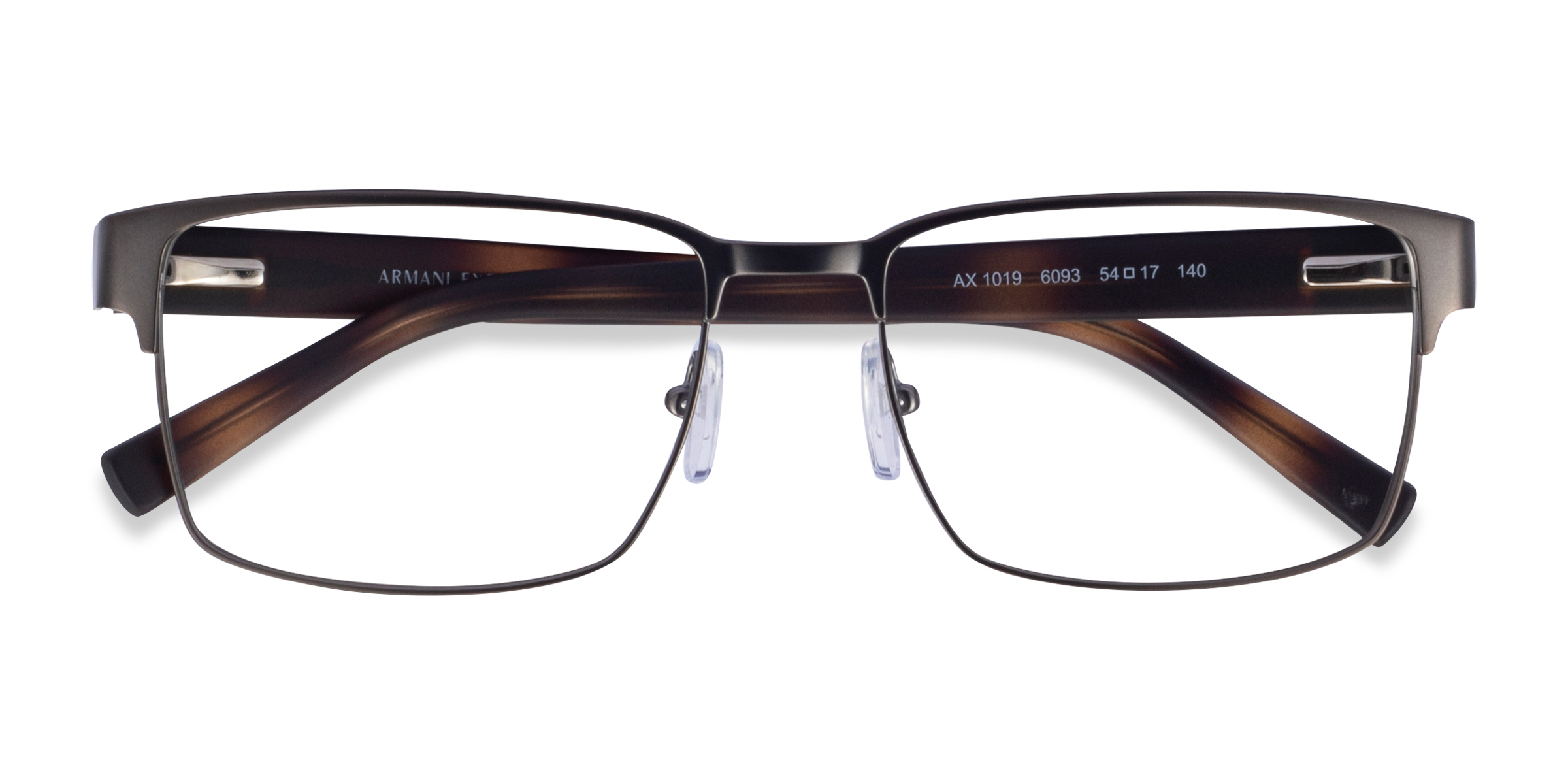 Gunmetal Armani Exchange AX1019 -  Metal Eyeglasses