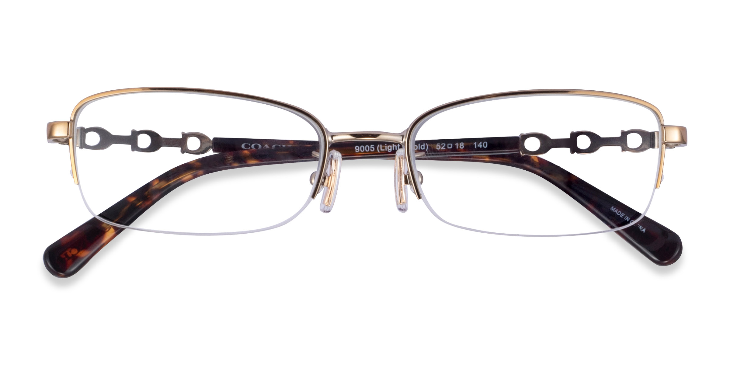 Light Gold Coach HC5097 -  Métal Lunettes de vue