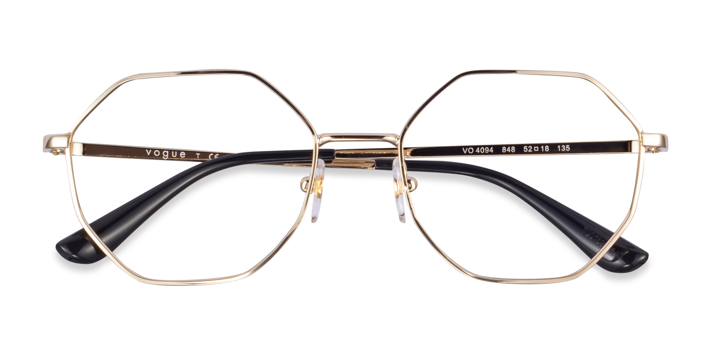 Shiny Gold Vogue Eyewear VO4094 - Métal Lunettes de vue