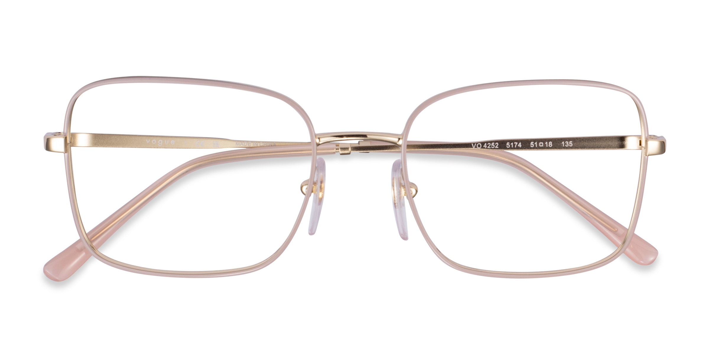 Pink Gold Vogue Eyewear VO4252 -  Metal Eyeglasses