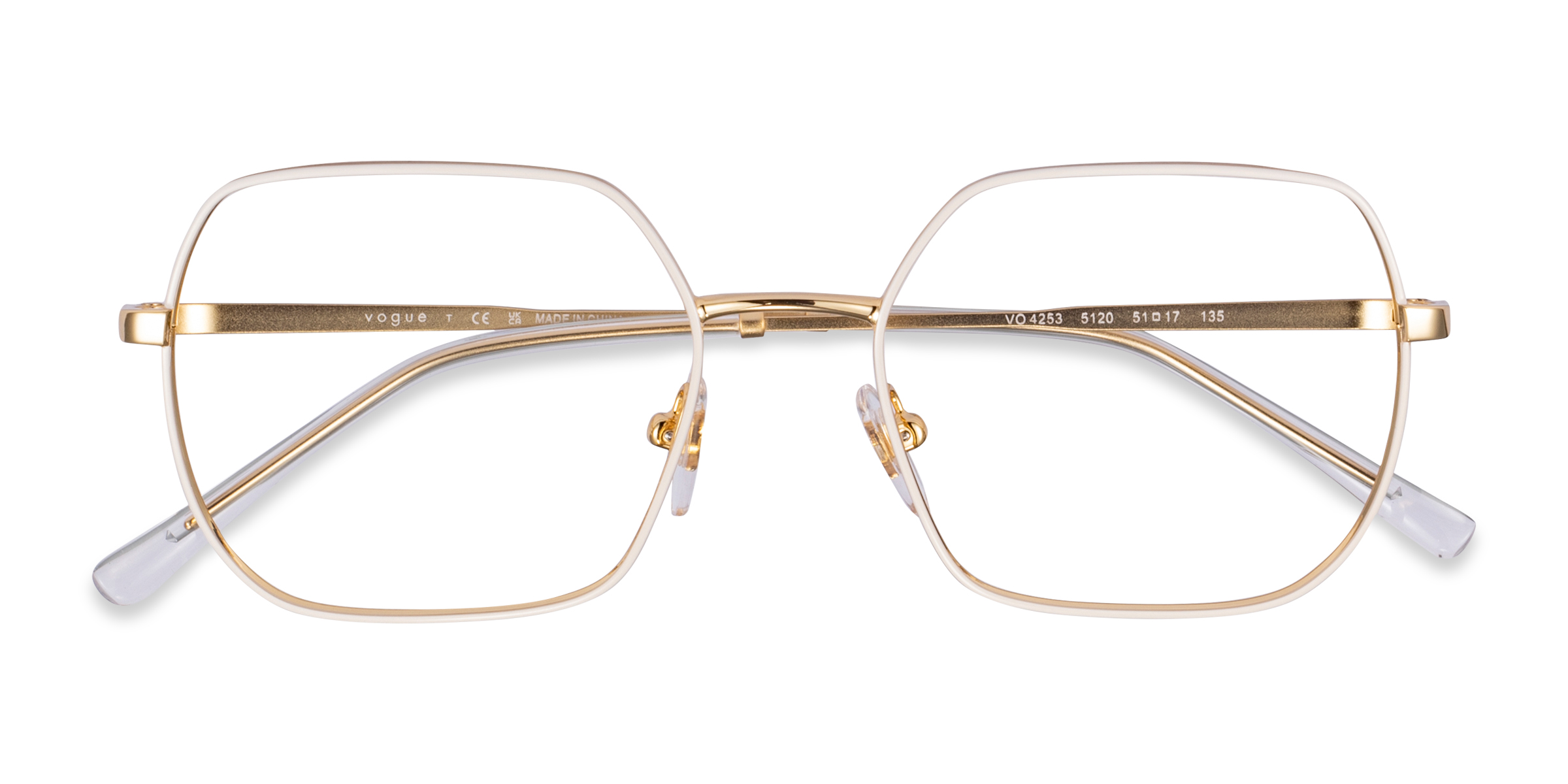White Gold Vogue Eyewear VO4253 -  Metal Eyeglasses