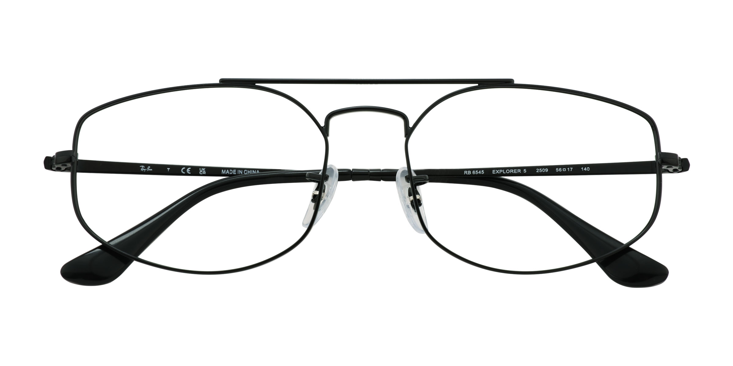 Black Ray-Ban RB6545 Explorer 5 -  Metal Eyeglasses