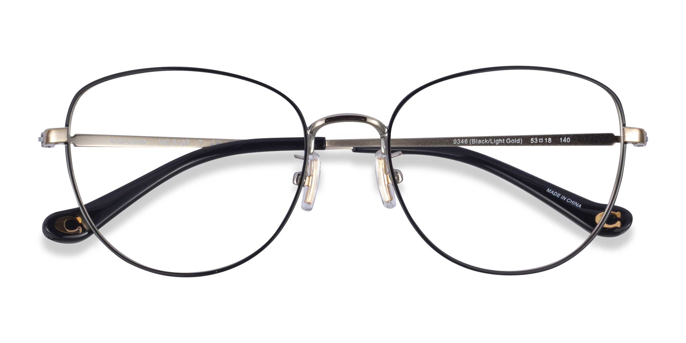 Black Gold Coach HC5137 -  Métal Lunettes de vue