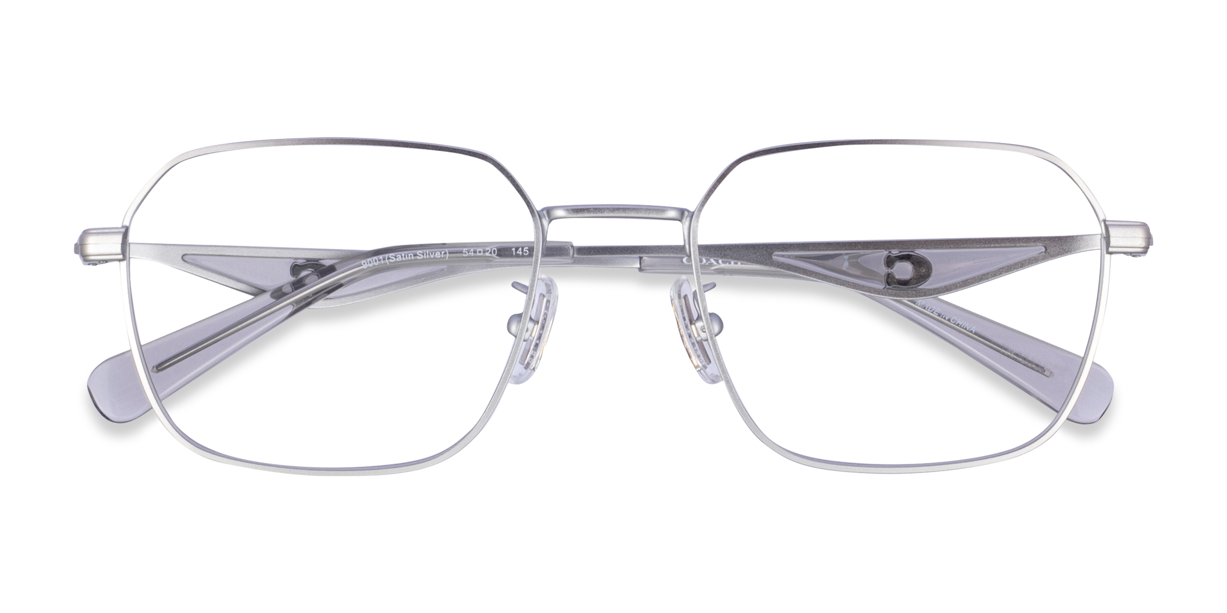 Satin Silver Coach HC5186 -  Métal Lunettes de vue