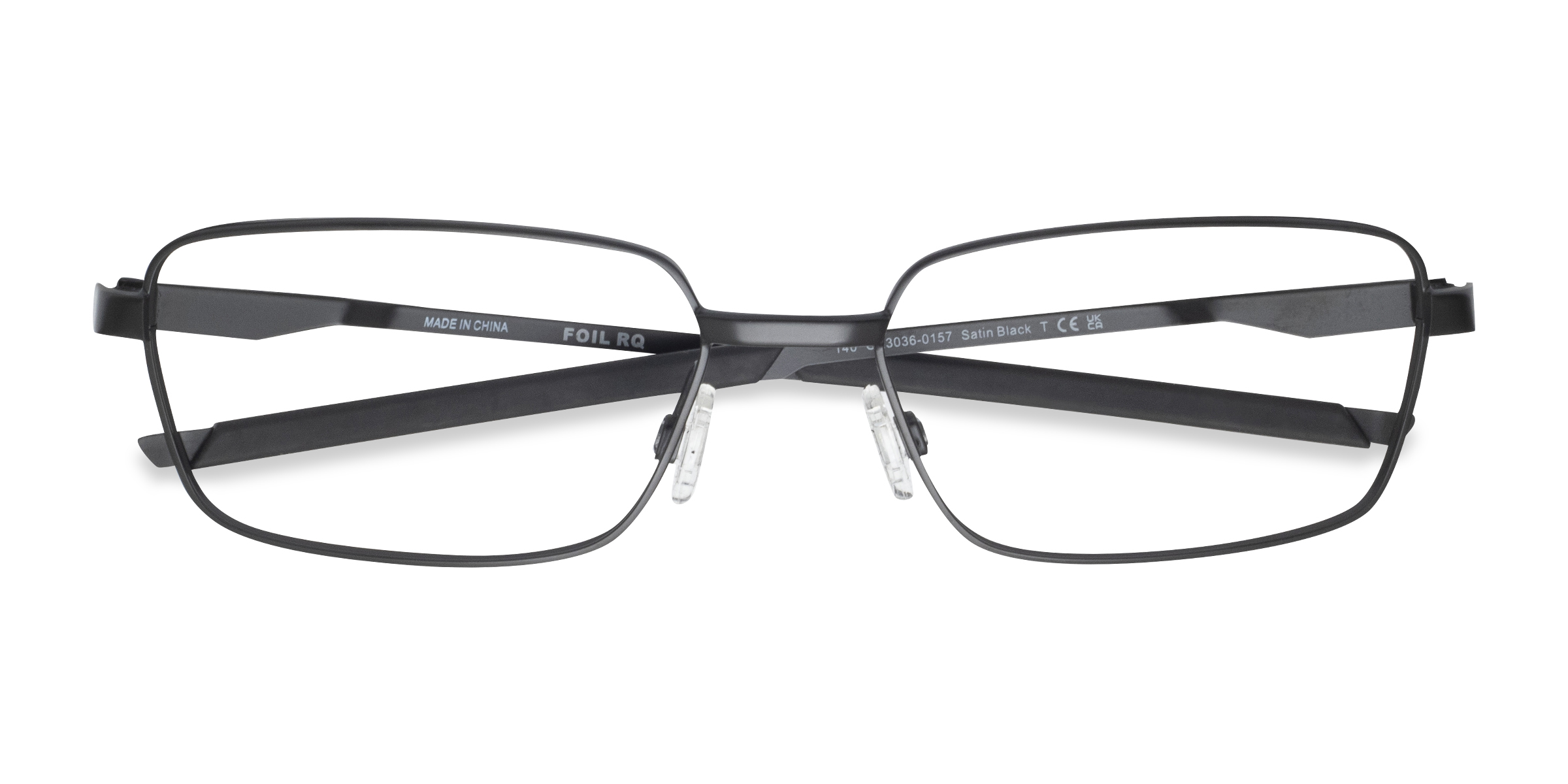 Satin Black Oakley Foil RQ -  Métal Lunettes de vue