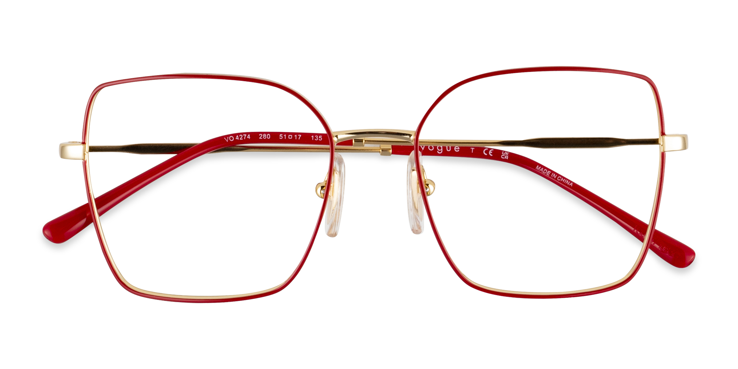 Red Gold Vogue Eyewear VO4274 -  Metal Eyeglasses