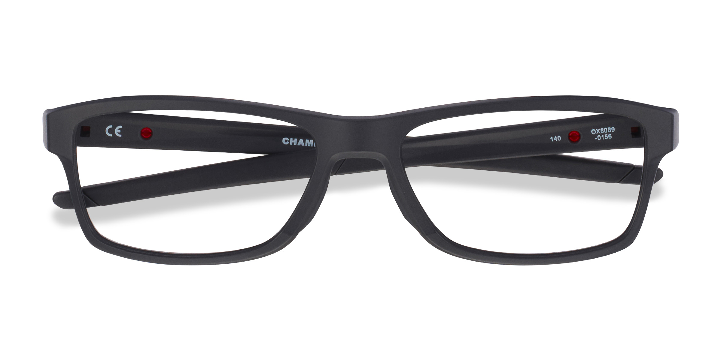 Noir Oakley Chamfer MNP -  Plastique Lunettes de vue