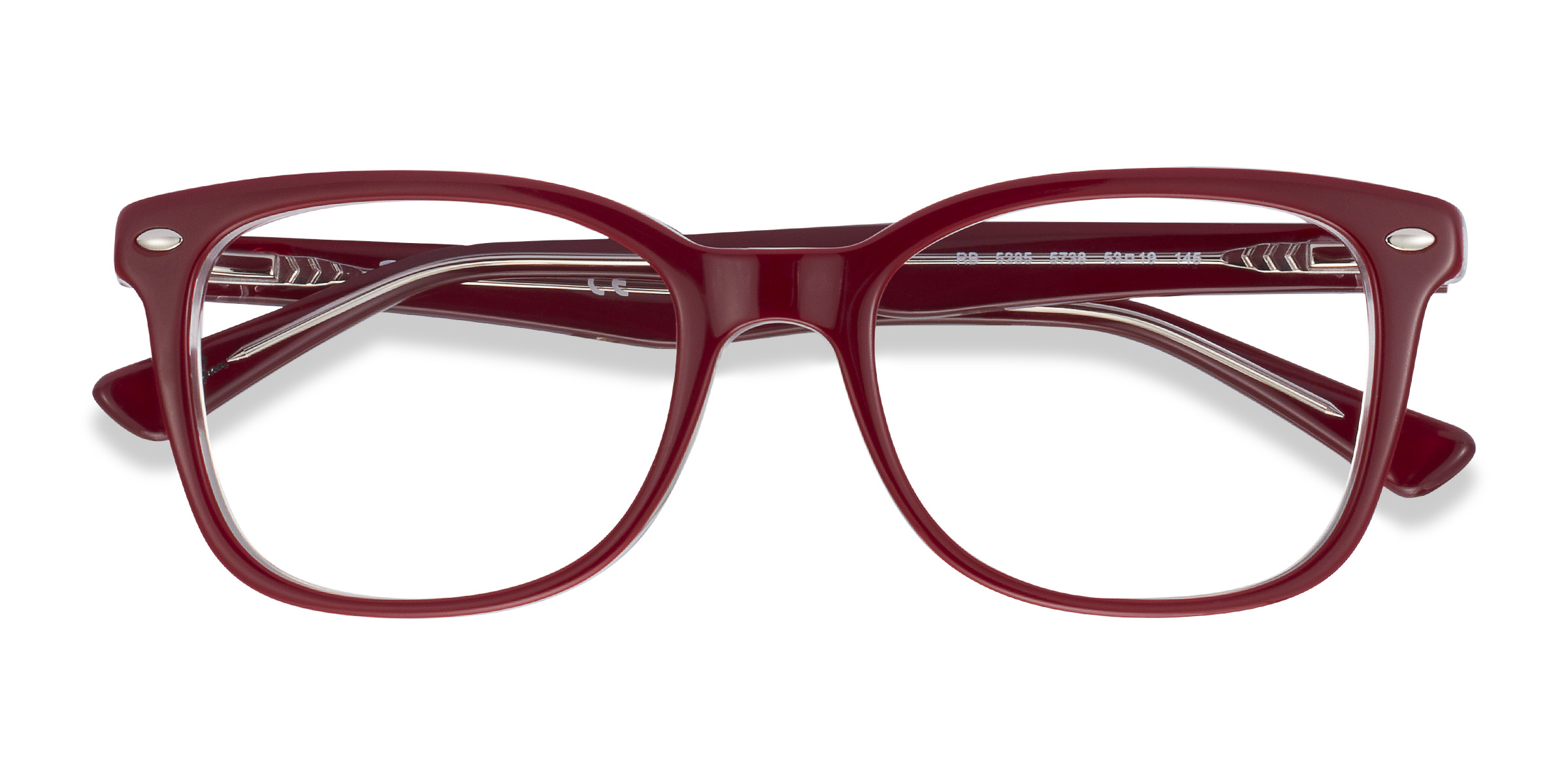 Burgundy Ray-Ban RB5285 - Acétate Lunettes de vue