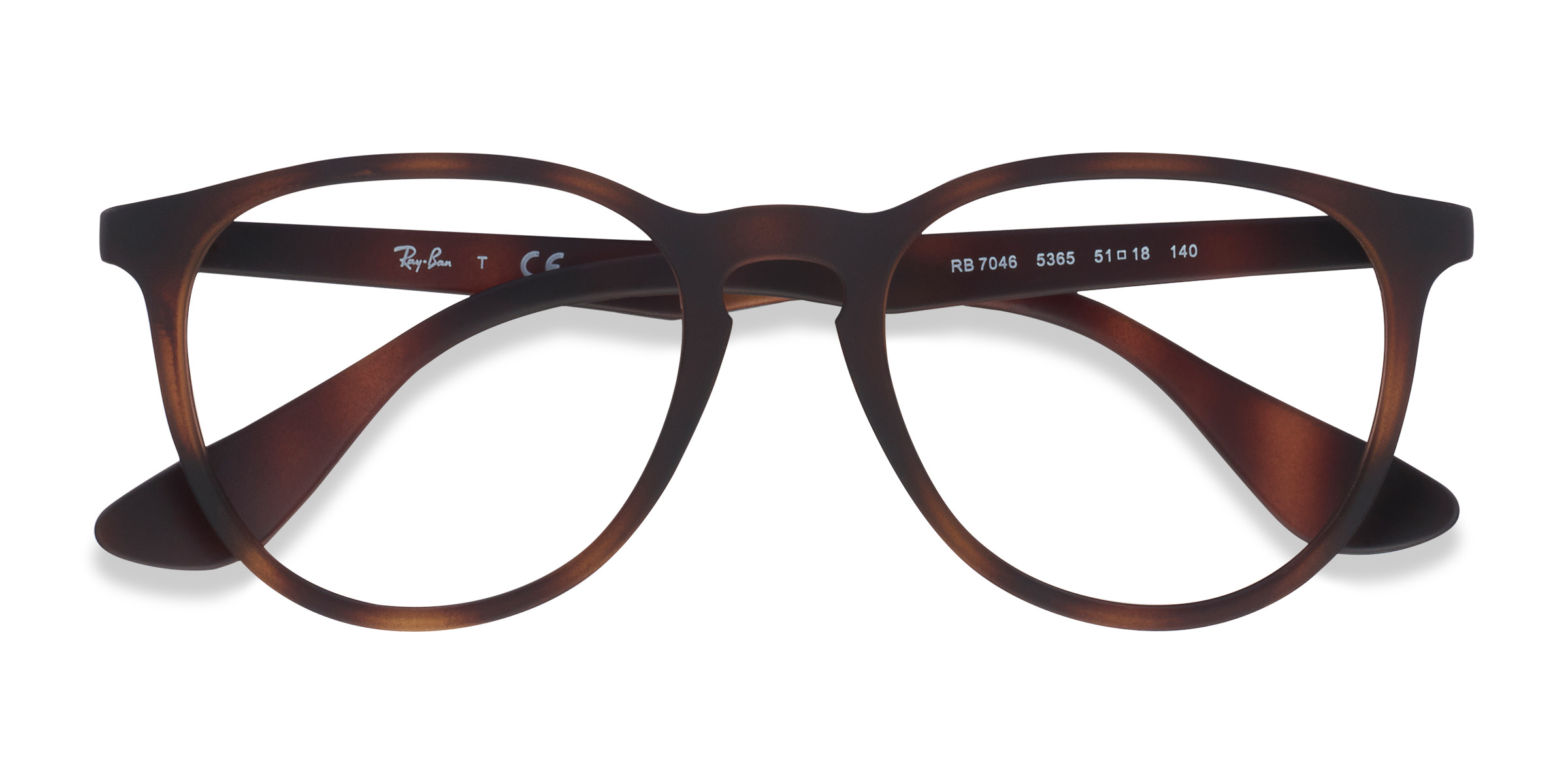 Tortoise Ray-Ban RB7046 -  Plastic Eyeglasses