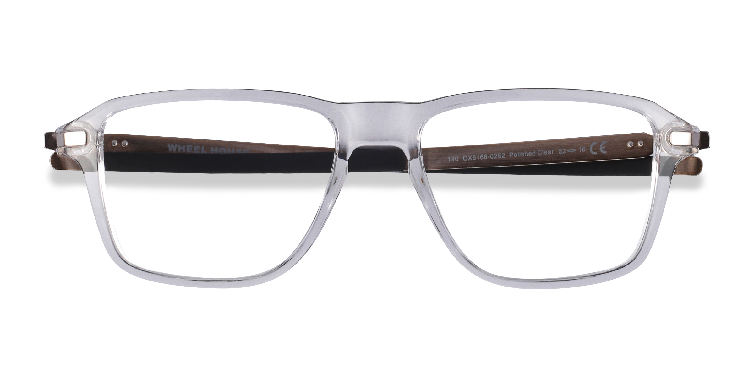 Polished Clear Oakley Wheel House -  Plastique Lunettes de vue