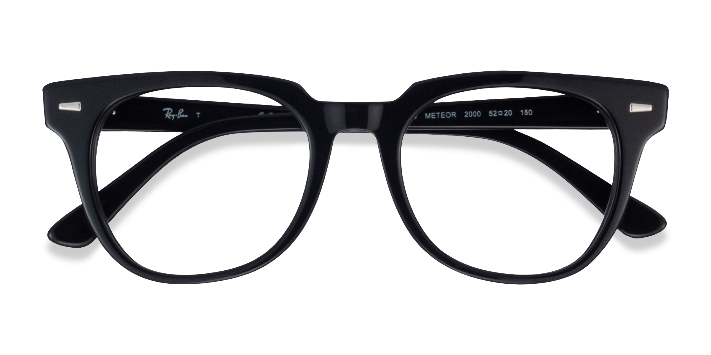 Noir Ray-Ban Meteor -  Acétate Lunettes de vue