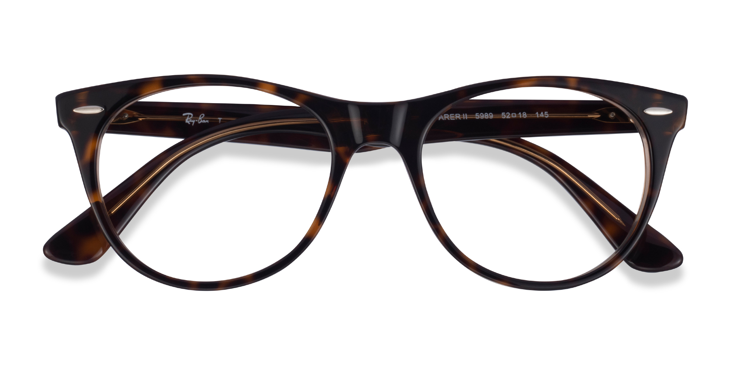Leopard Ray-Ban RB2185V -  Acetate Eyeglasses