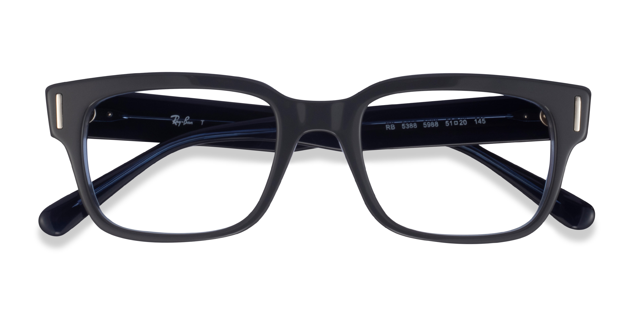 Gray & Blue Ray-Ban RB5388 -  Acetate Eyeglasses