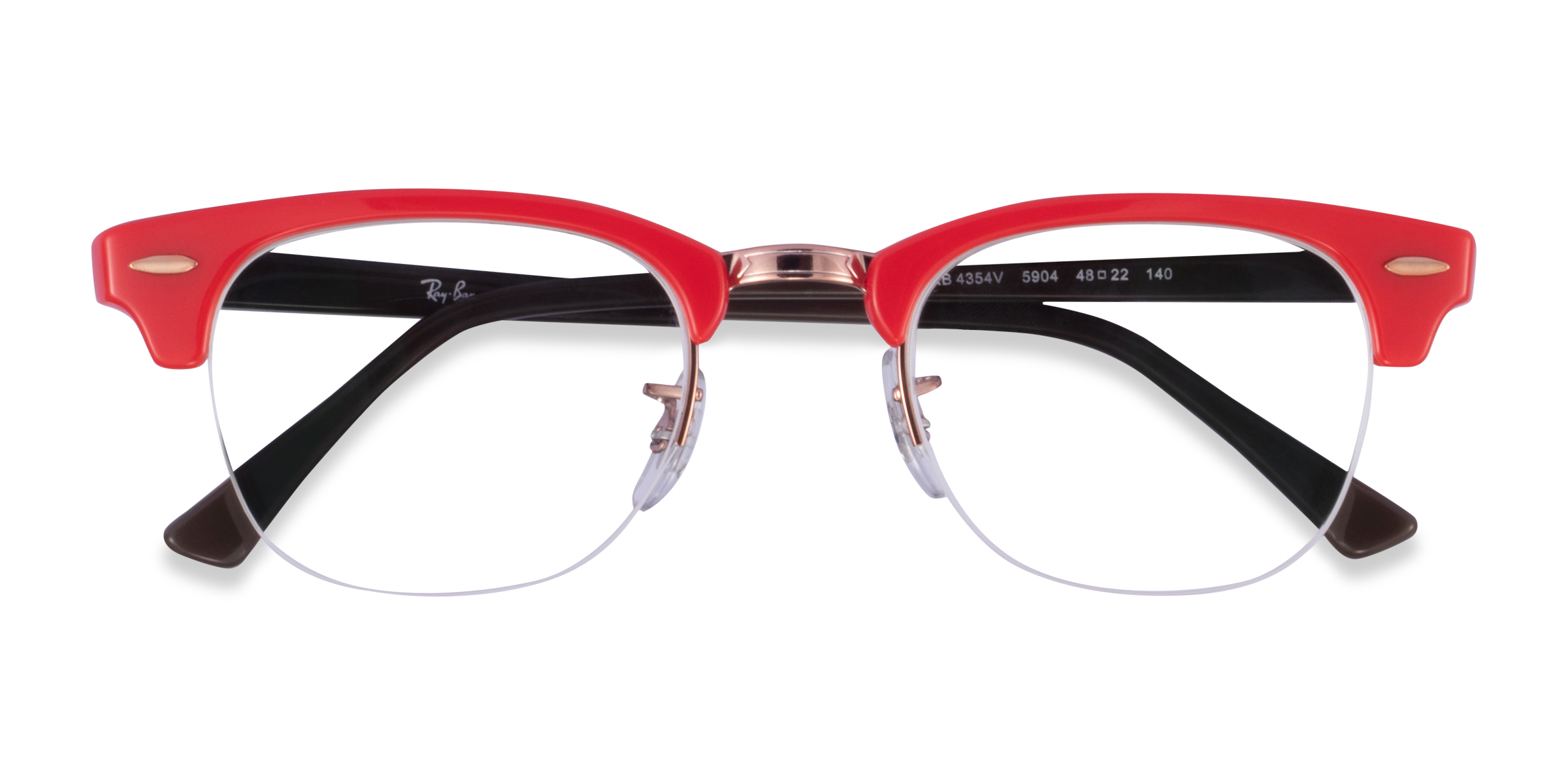 Red Rose Gold Ray-Ban RB4354V -  Acétate Lunettes de vue