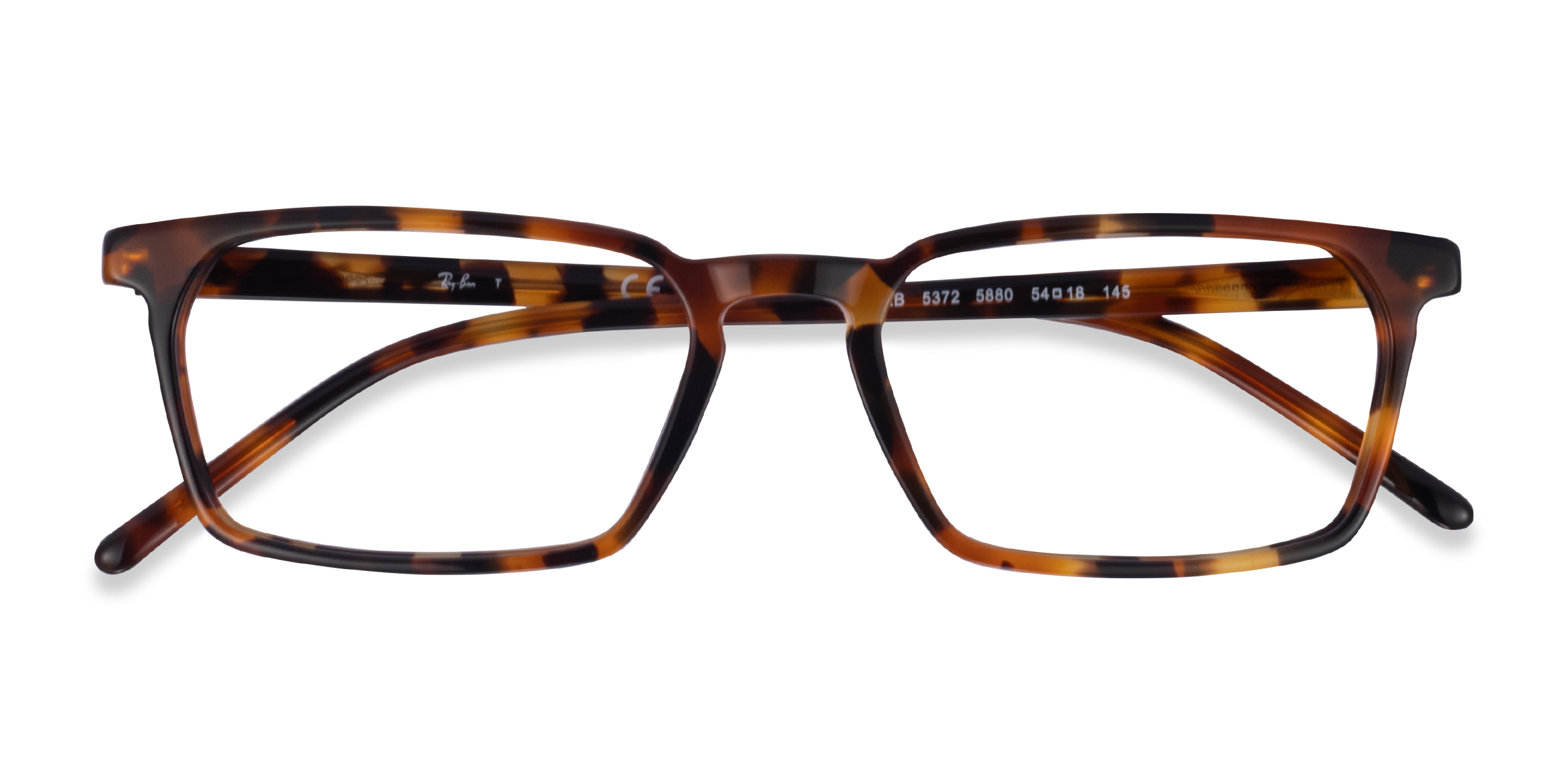 Tortoise Ray-Ban RB5372 -  Acetate Eyeglasses