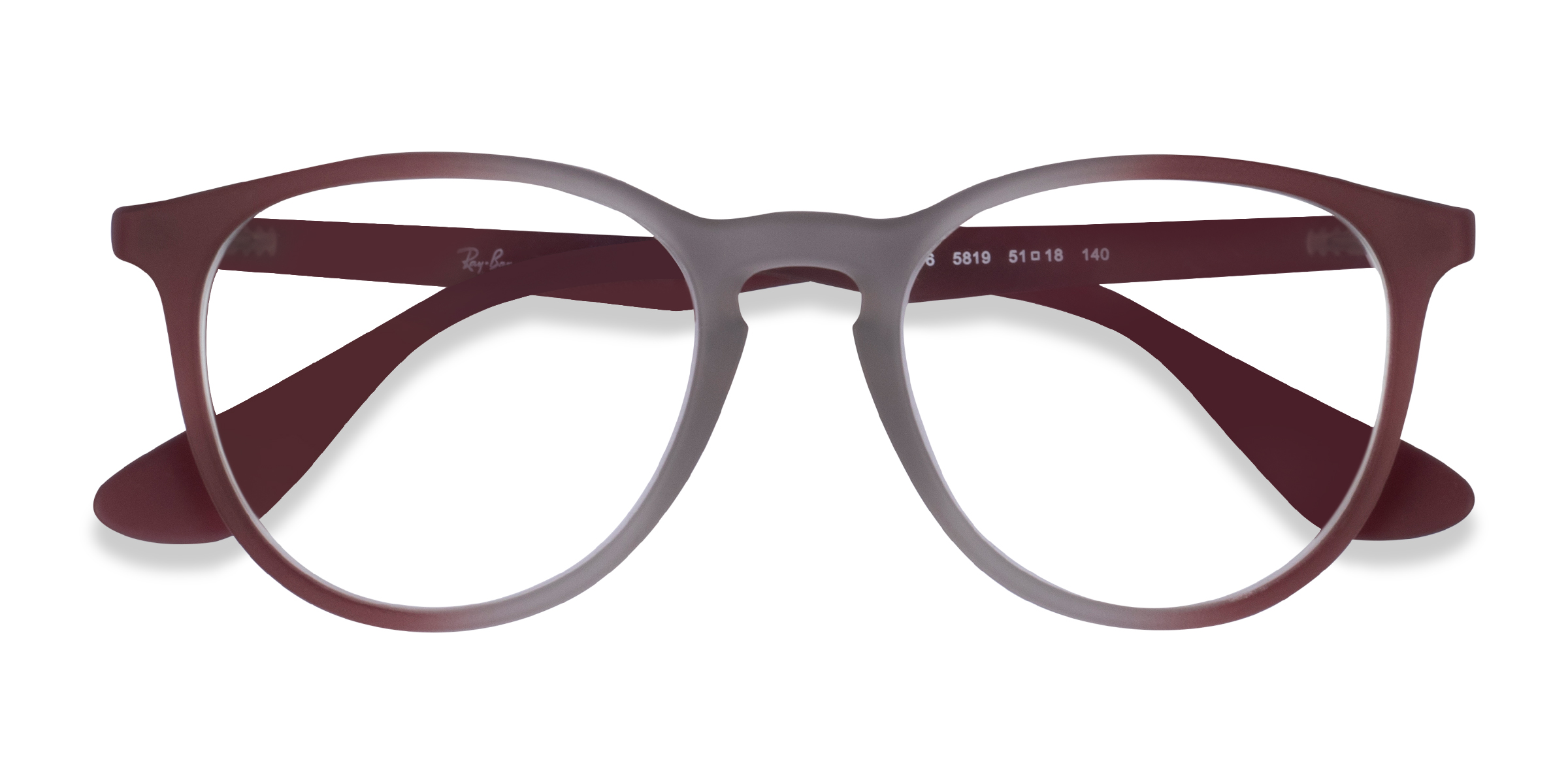 Gray Red Ray-Ban RB7046 -  Plastique Lunettes de vue