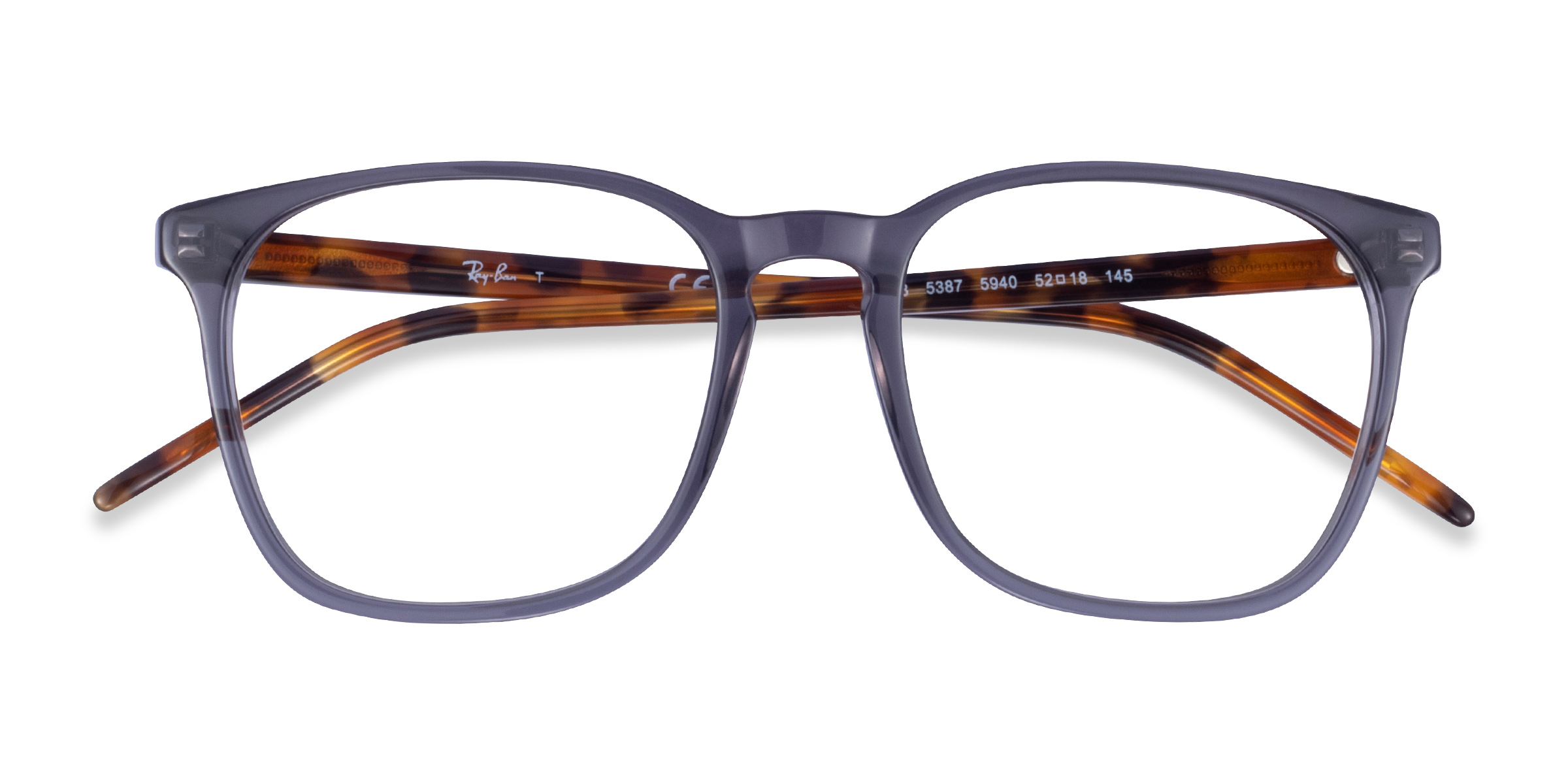 Gray Ray-Ban RB5387 -  Acetate Eyeglasses