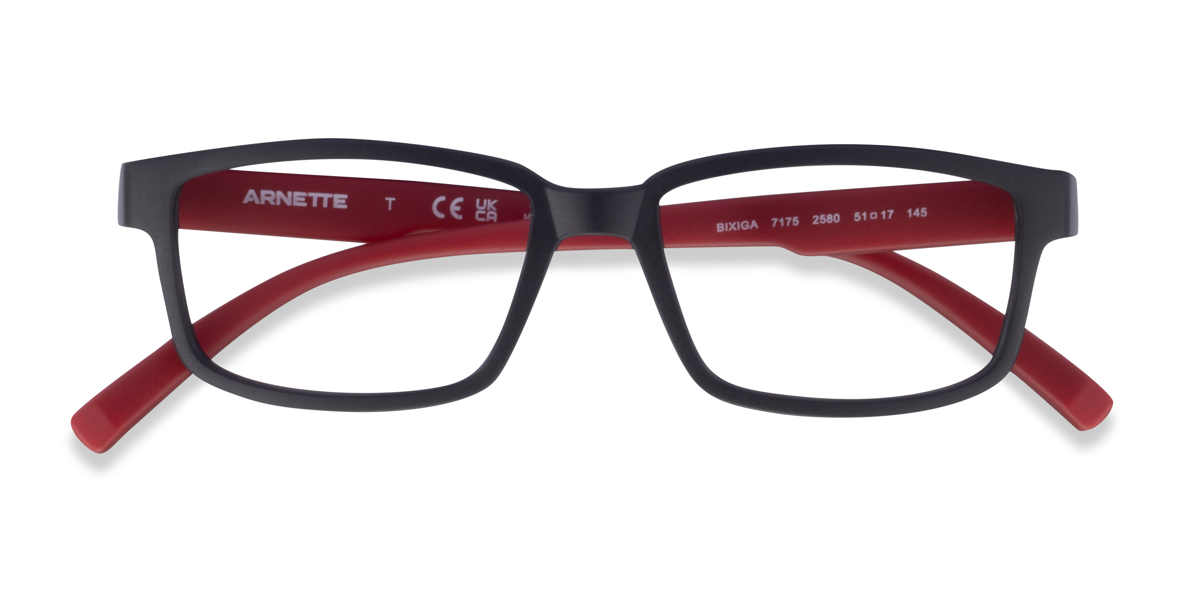 Matte Black ARNETTE Bixiga - Plastique Lunettes de vue