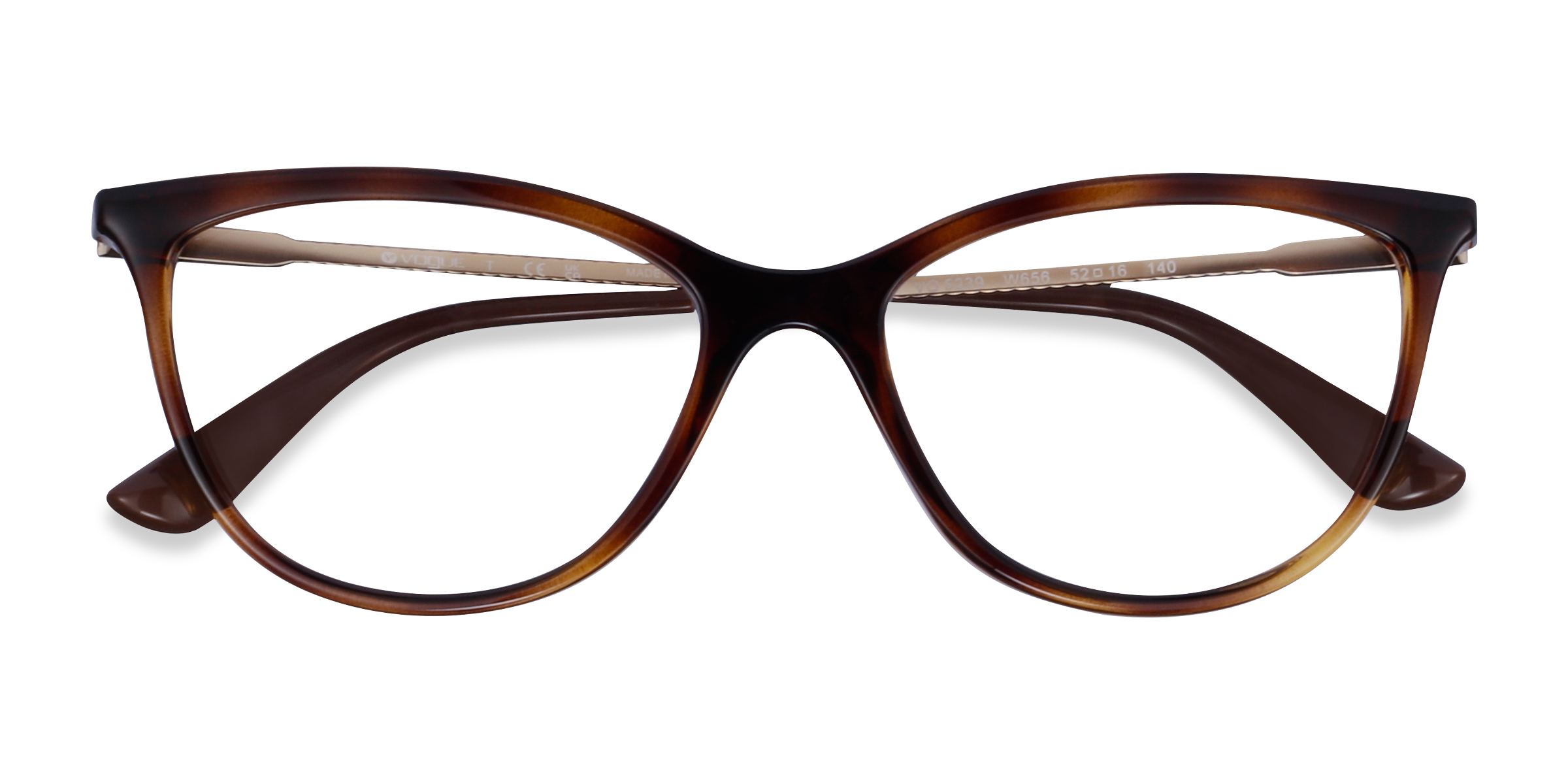 Dark Havana Vogue Eyewear VO5239 -  Plastic Eyeglasses