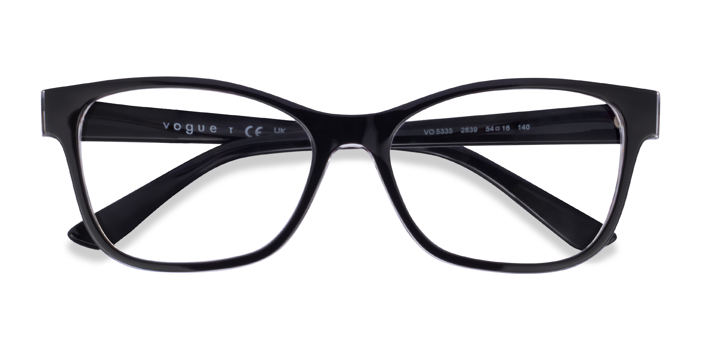 Noir Vogue Eyewear VO5335 - Plastique Lunettes de vue